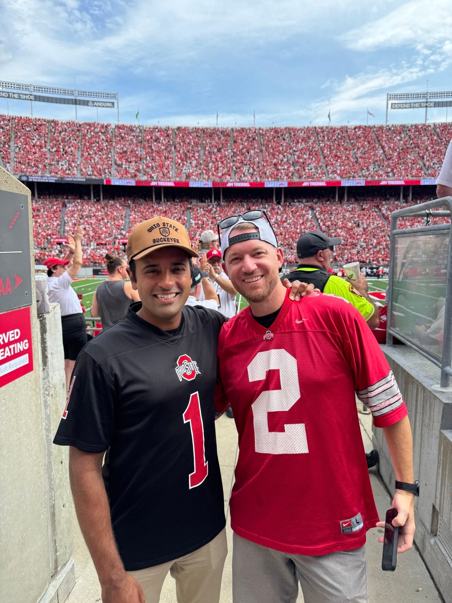 Vivek Ramaswamy Faces Online Criticism Over Ohio State Jersey Choice