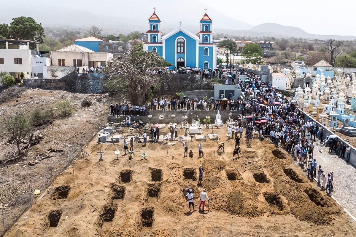 Teenagers and children among at least 25 killed after bus plunges into ravine on Cape Verde island