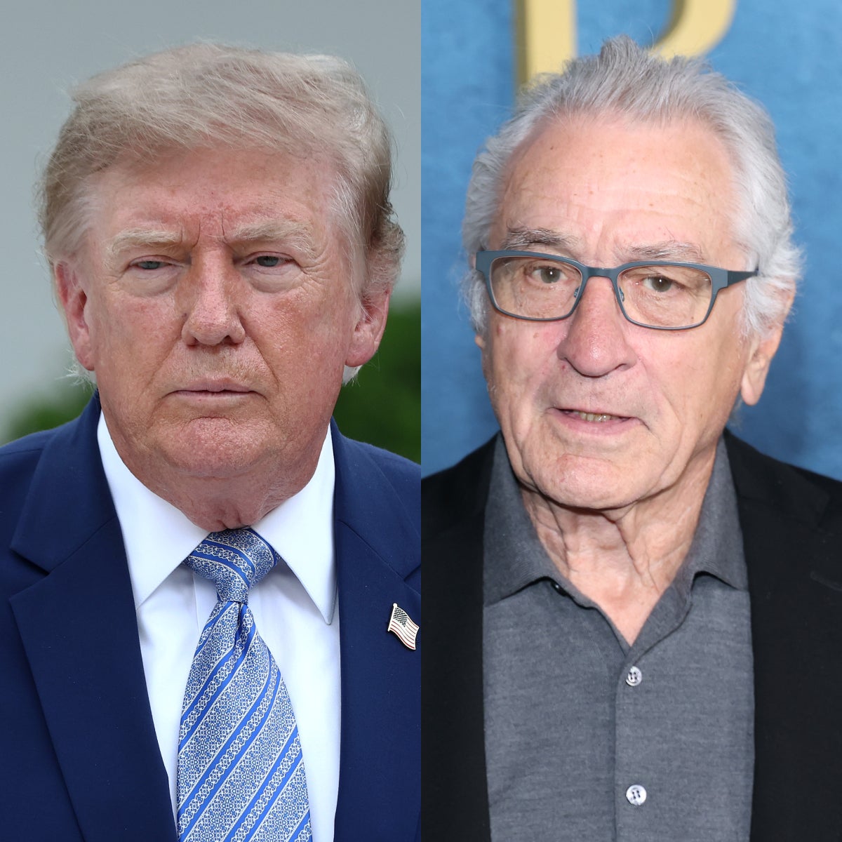 Trump pretends that longtime critic Robert De Niro now supports him with AI slop image