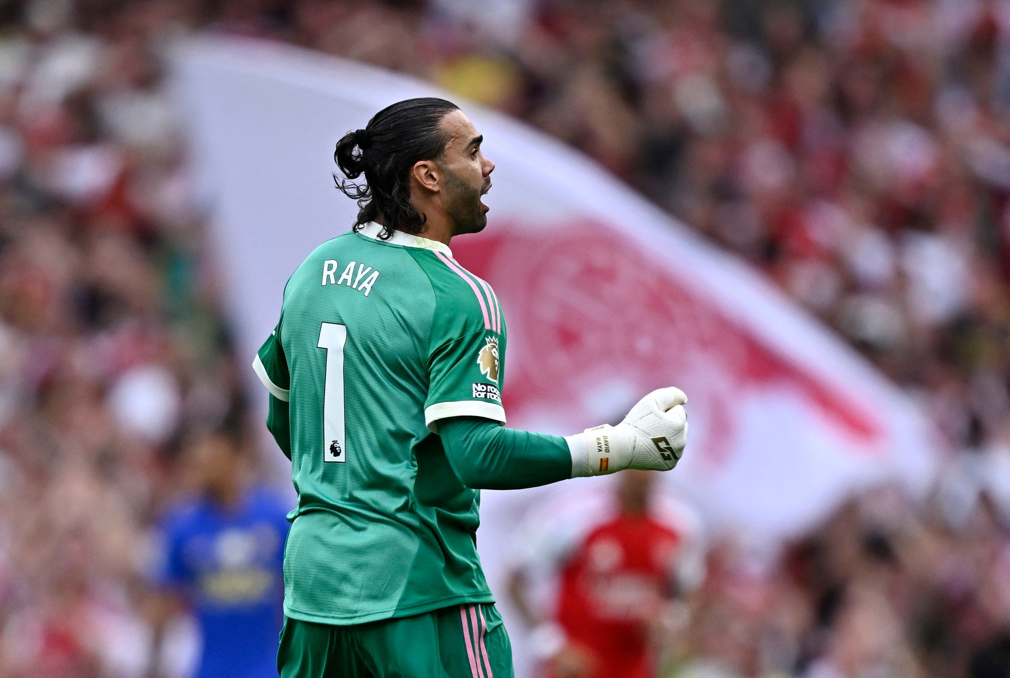 David Raya made a stunning save late on to preserve the three points