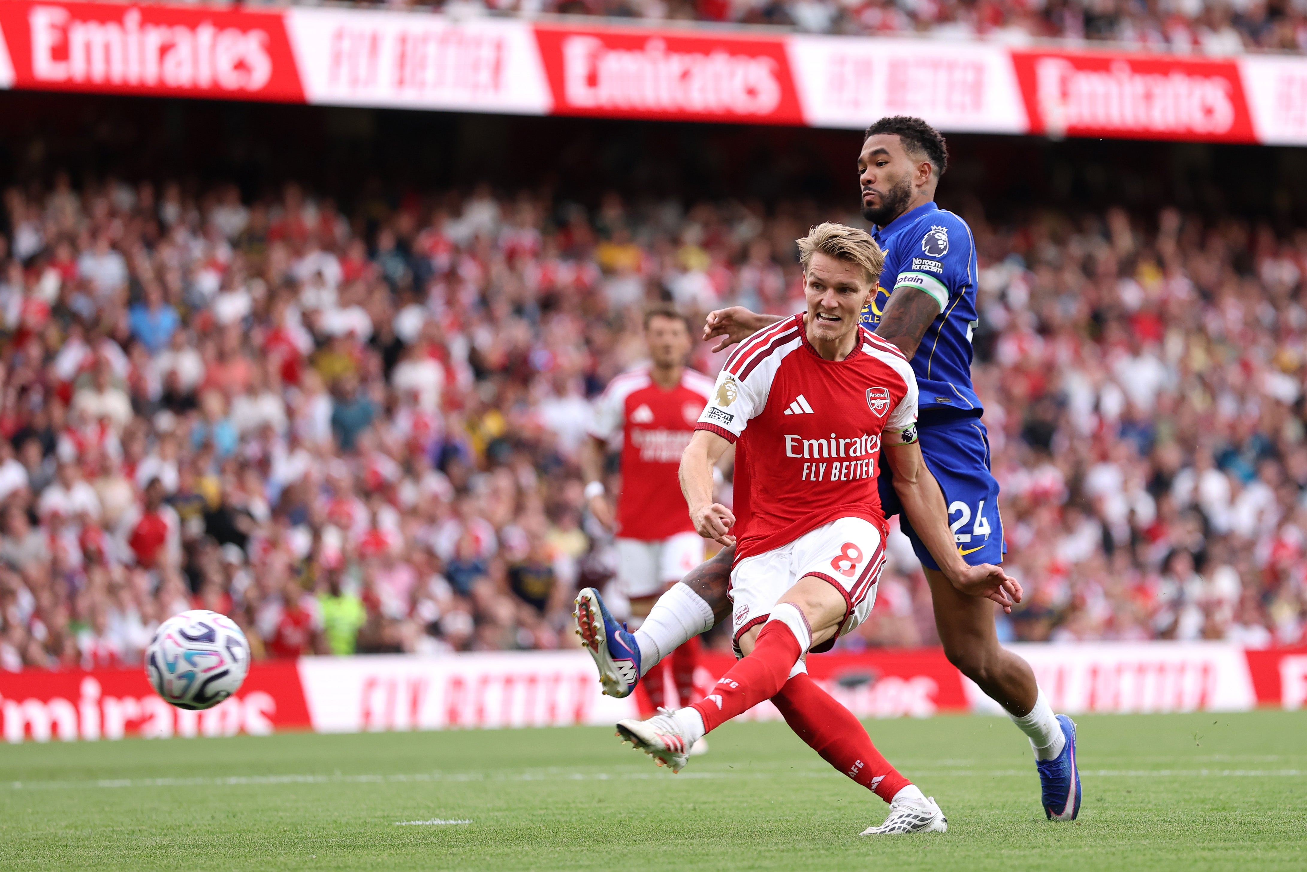 Martin Odegaard produced another captain’s performance