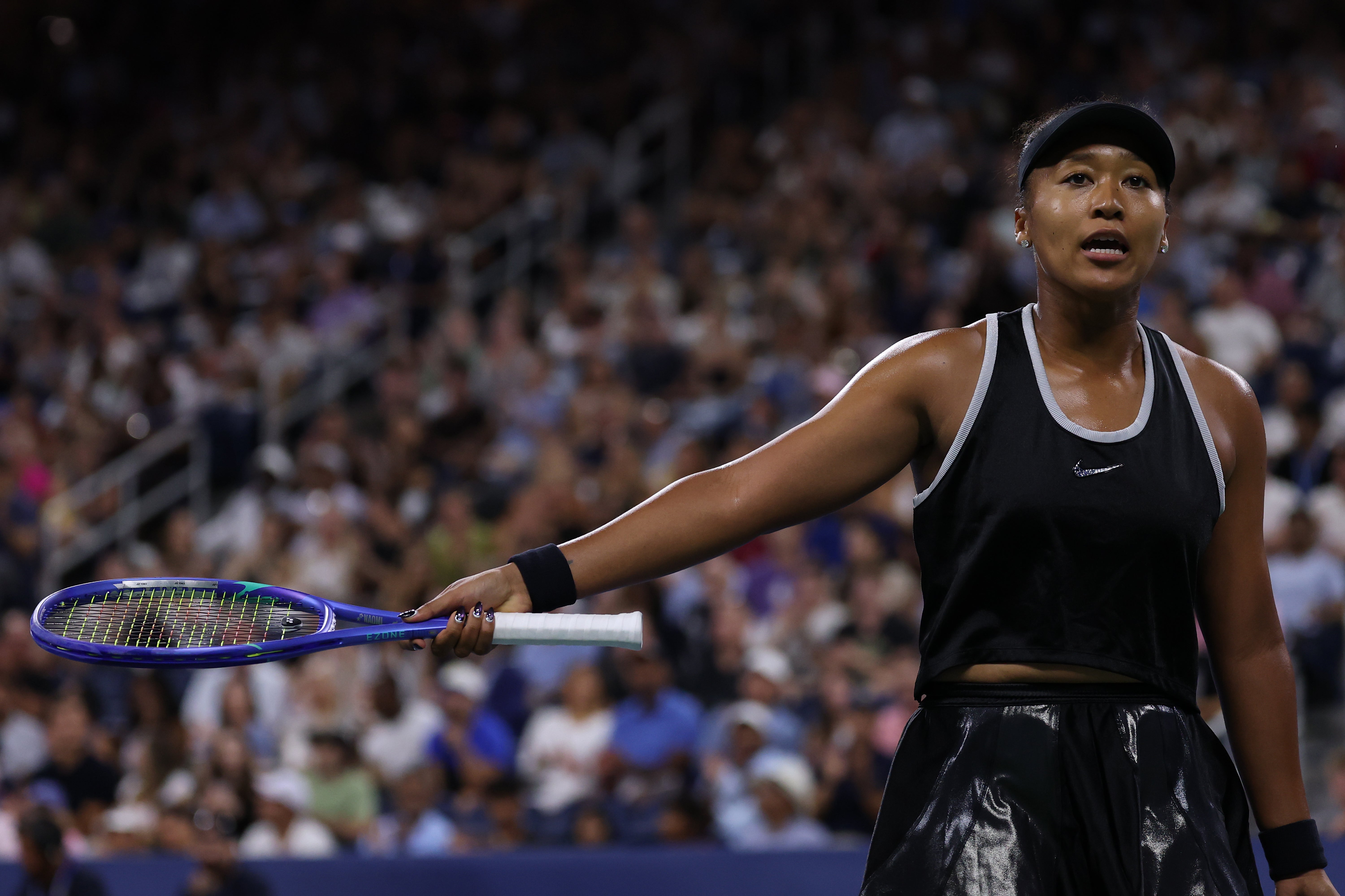 Naomi Osaka saw her US Open match interrupted by influencers