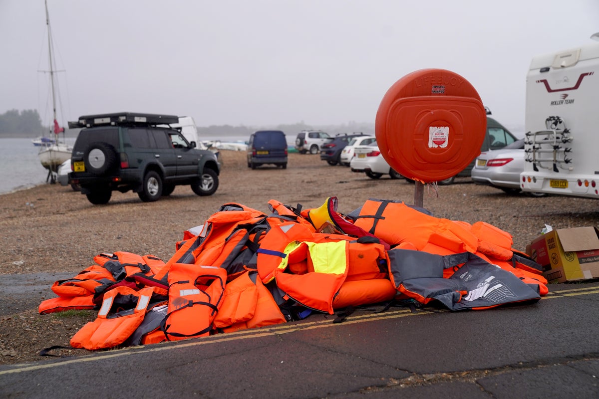 Large migrant boat arrival sparks protest in Portsmouth
