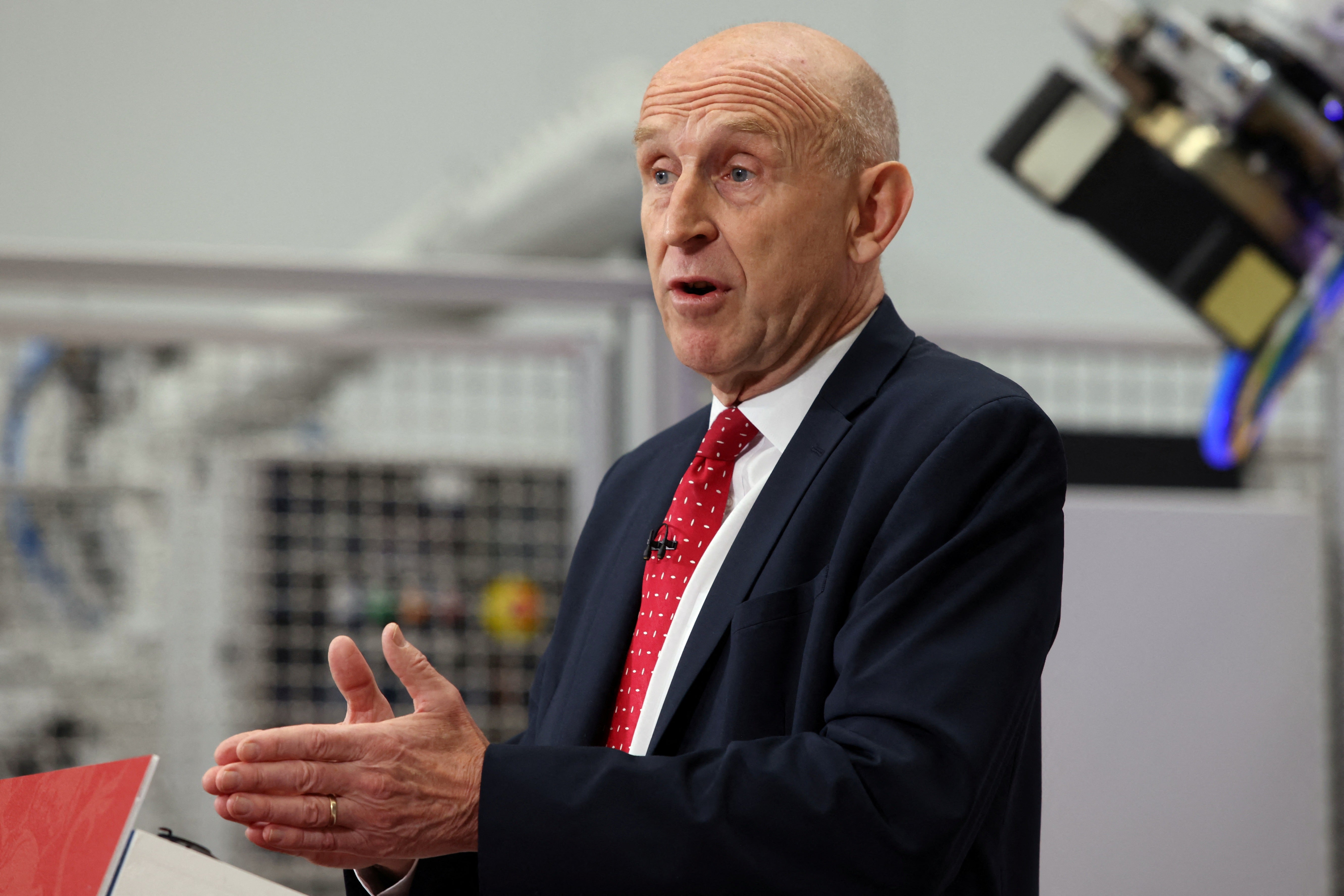Chancellor John Healey warned ‘the war in the Middle East is impacting on inflation worldwide, not just here at home’