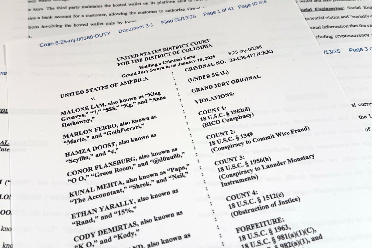 Party's over for crypto scammers who went on a spending spree after a $240 million bitcoin theft