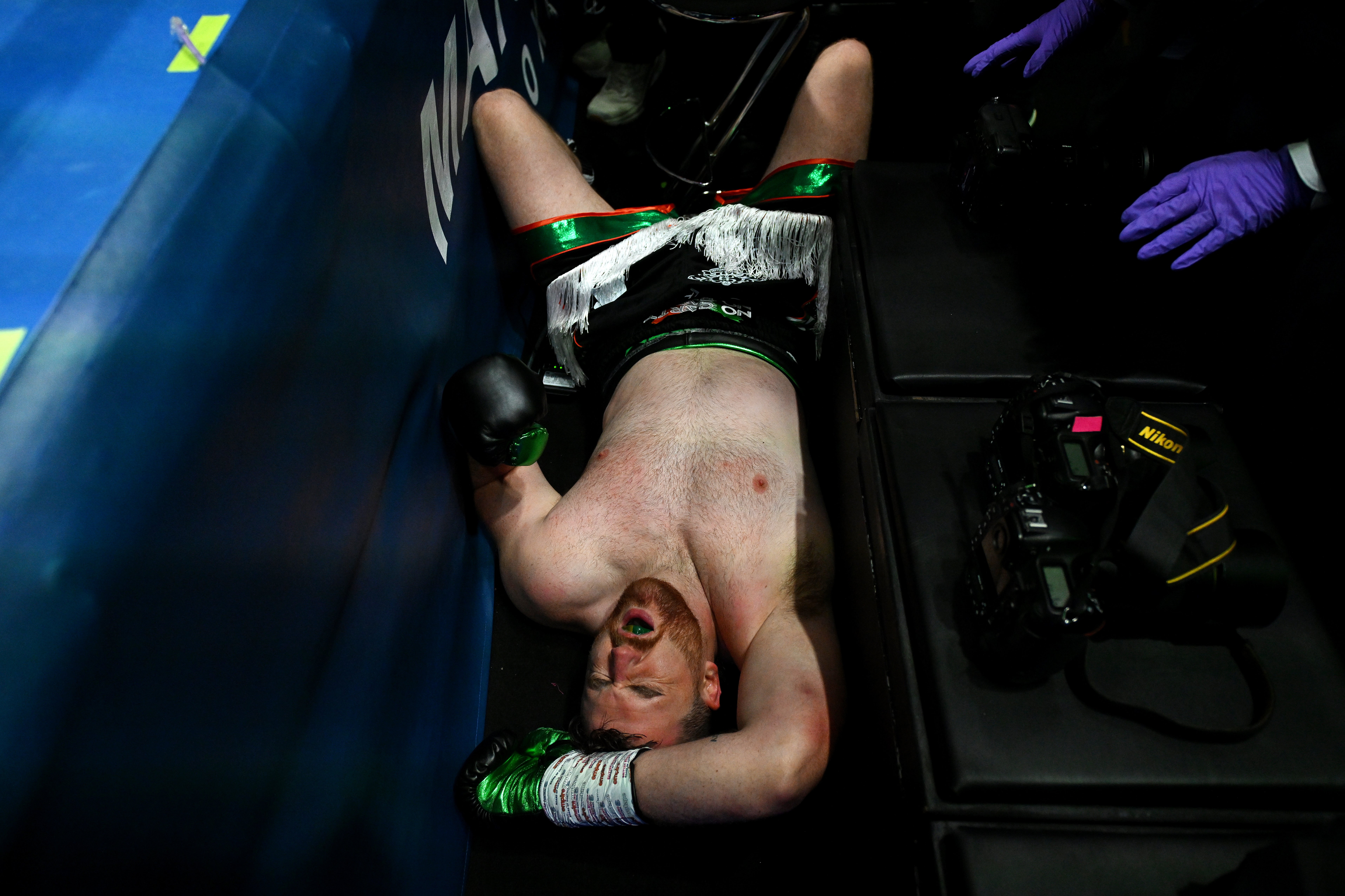 Irish boxer responds to controversial ending to fight on Katie Taylor undercard
