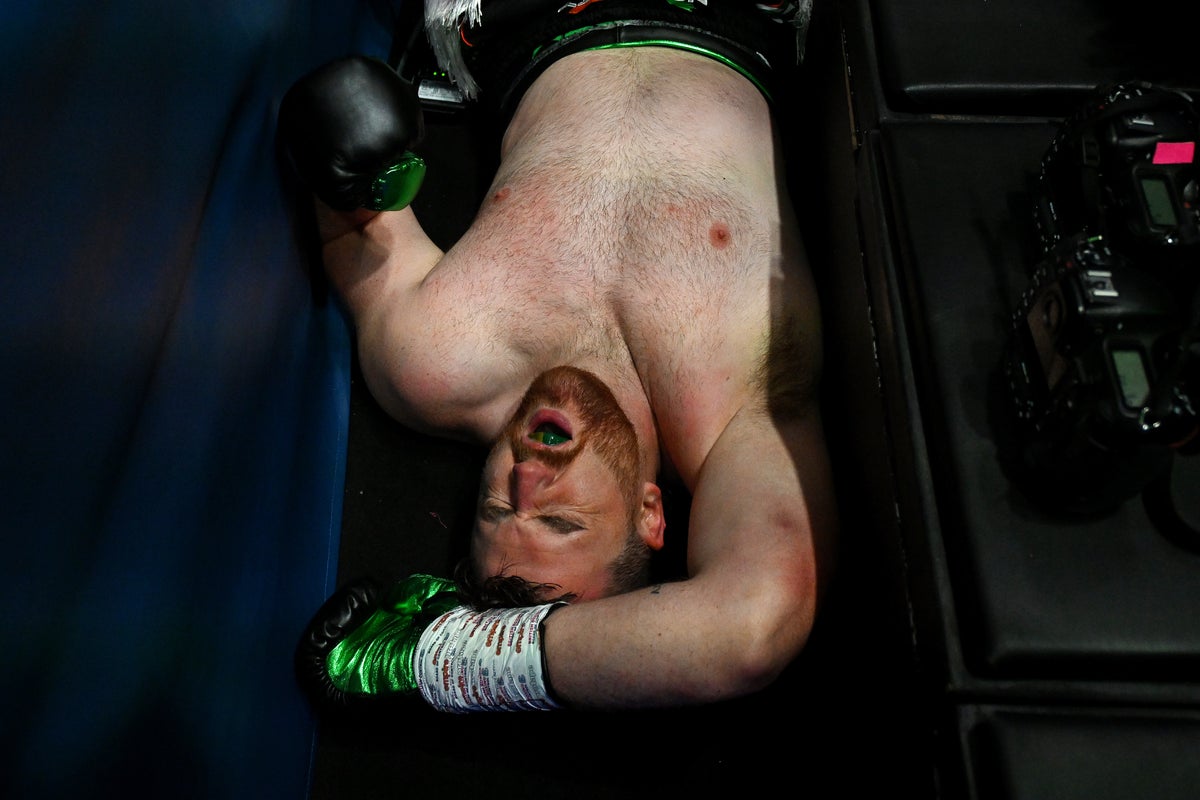 Irish boxer responds to controversial ending to fight on Katie Taylor undercard