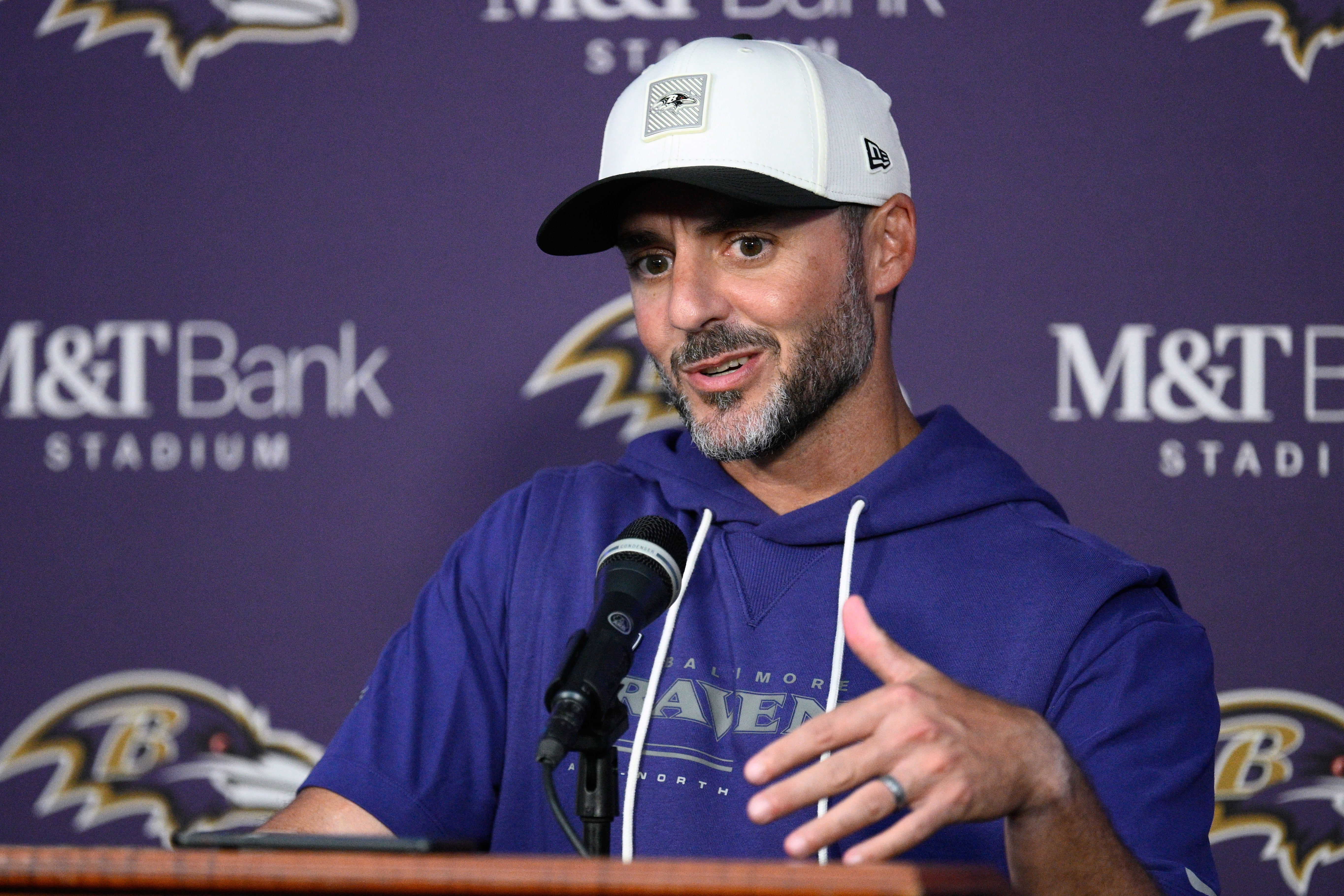 Jesse Minter has taken charge of a talented Baltimore Ravens roster