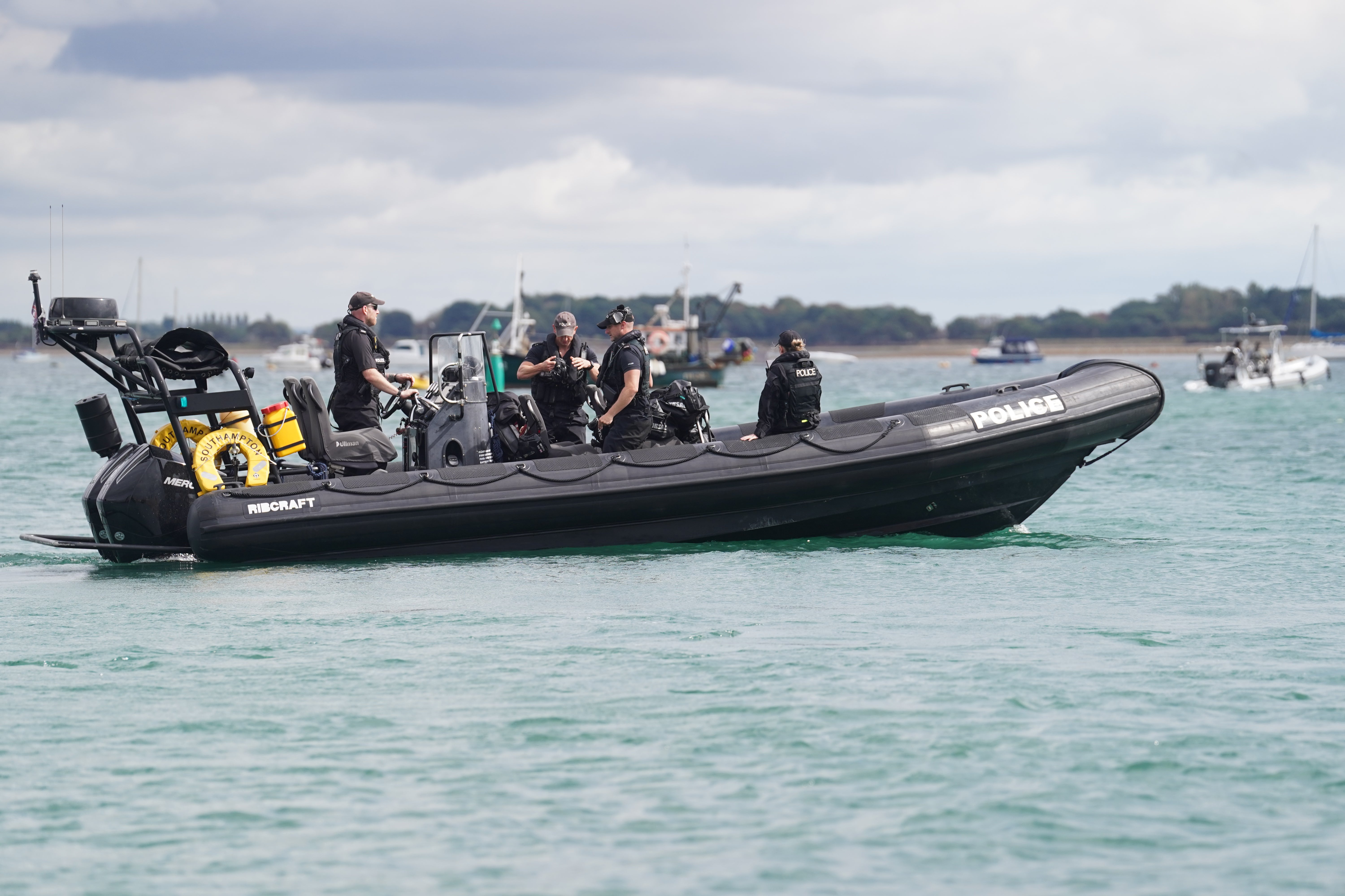 Police launch probe after RNLI volunteers called &lsquo;traitors&rsquo; and addresses leaked online in wake of anti-migrant protests