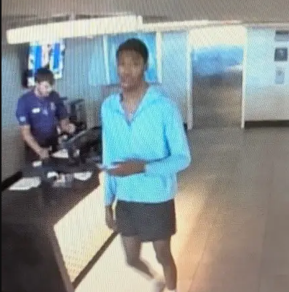 The suspect in a $90,000 BMW theft from a hotel in Savannah, Georgia. The suspect allegedly told a valet that he was a professional basketball player who owned the vehicle