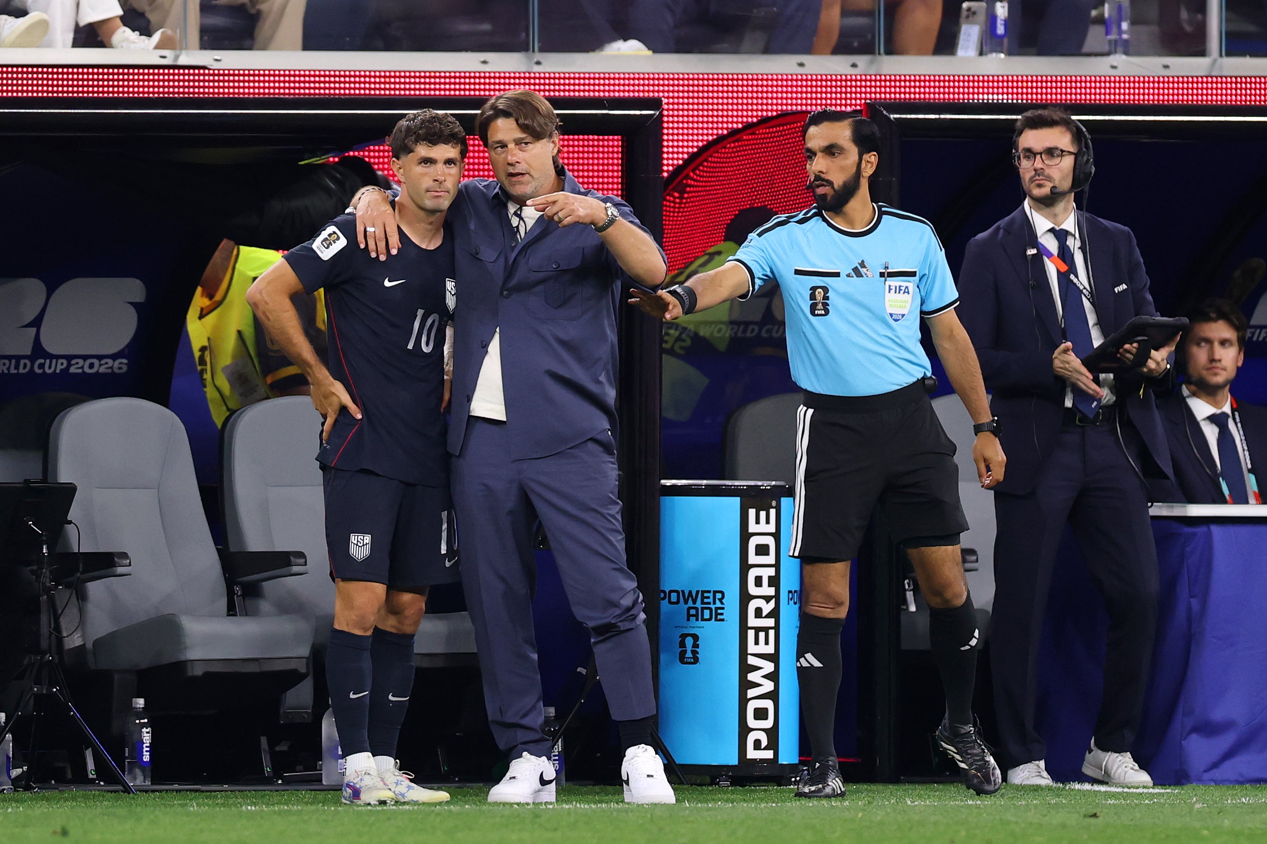 Pochettino appeared to hit out at Pulisic's decision to not play in last year's Gold Cup