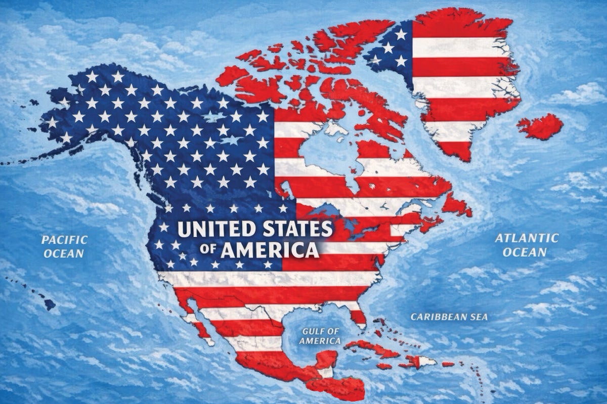 Trump throws fuel on international feuds with Truth Social post bathing multiple countries in the American flag Trump throws fuel on international feuds with Truth Social post bathing multiple countries in the American flag