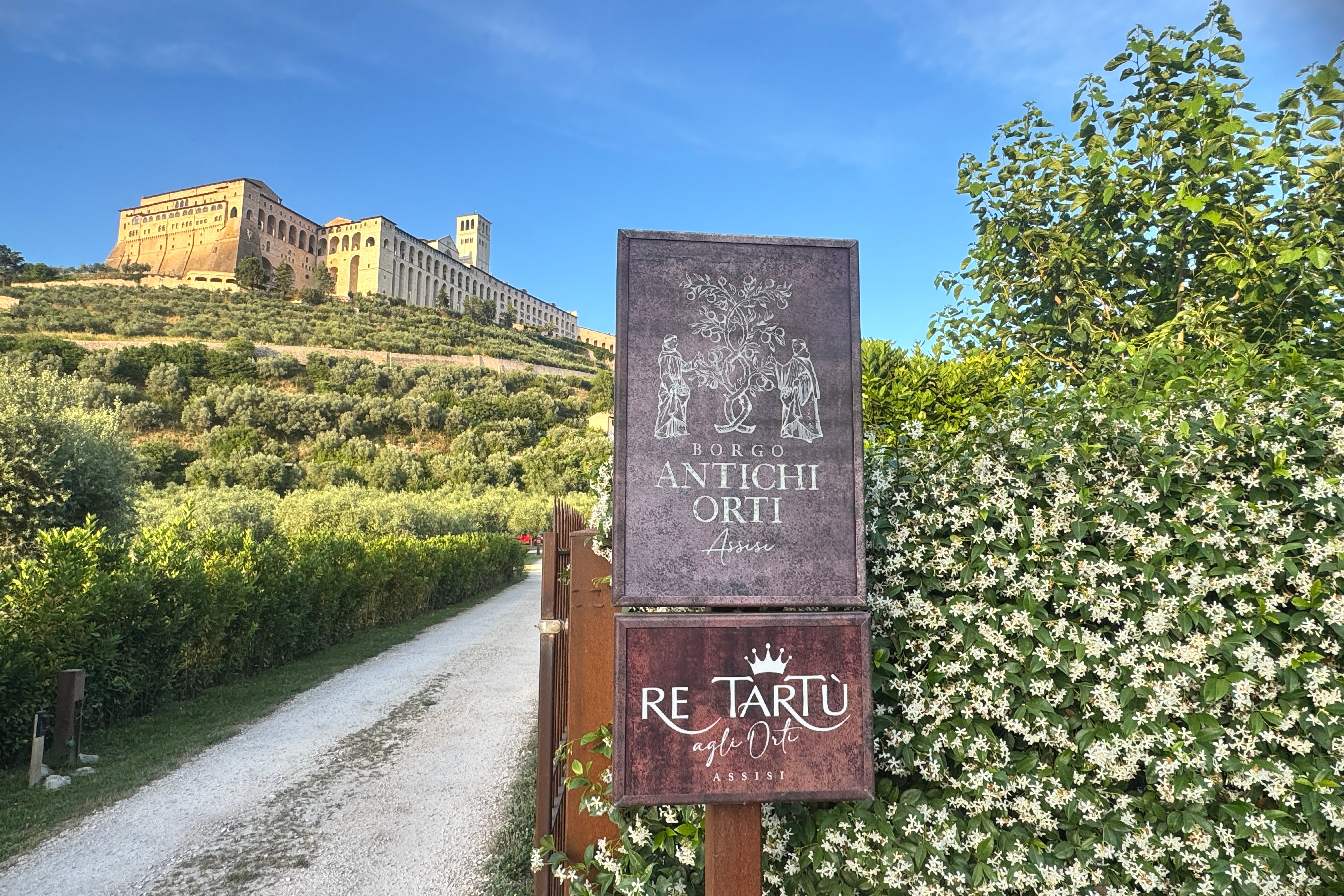 Phil stayed at Borgo Antichi Orti, a former monastery (Phil Thomas)
