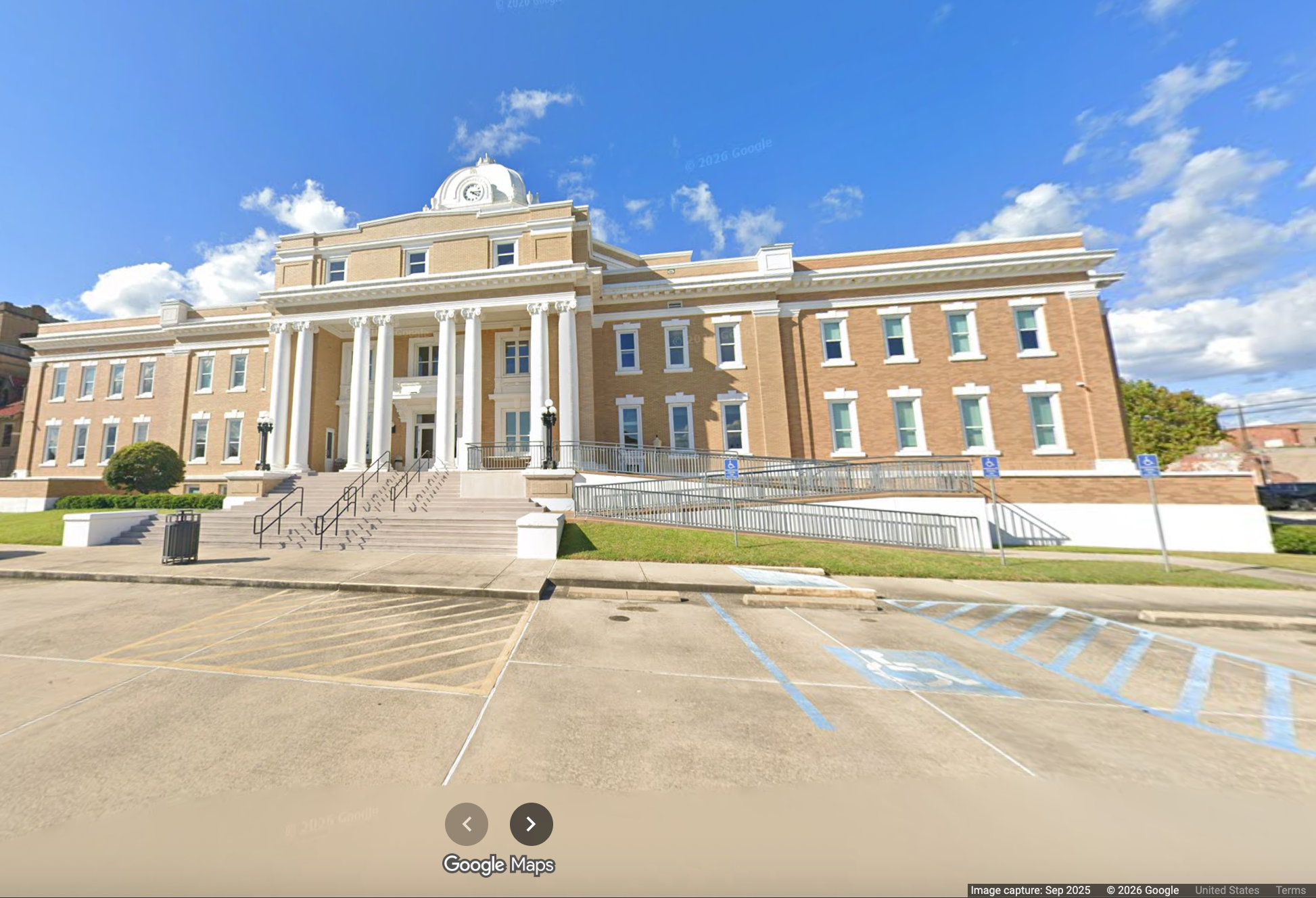 The Beauregard Parish Courthouse, where former DeRidder Mayor Misty Roberts was convicted of raping a 16-year-old boy at a pool party while she was serving as an elected official