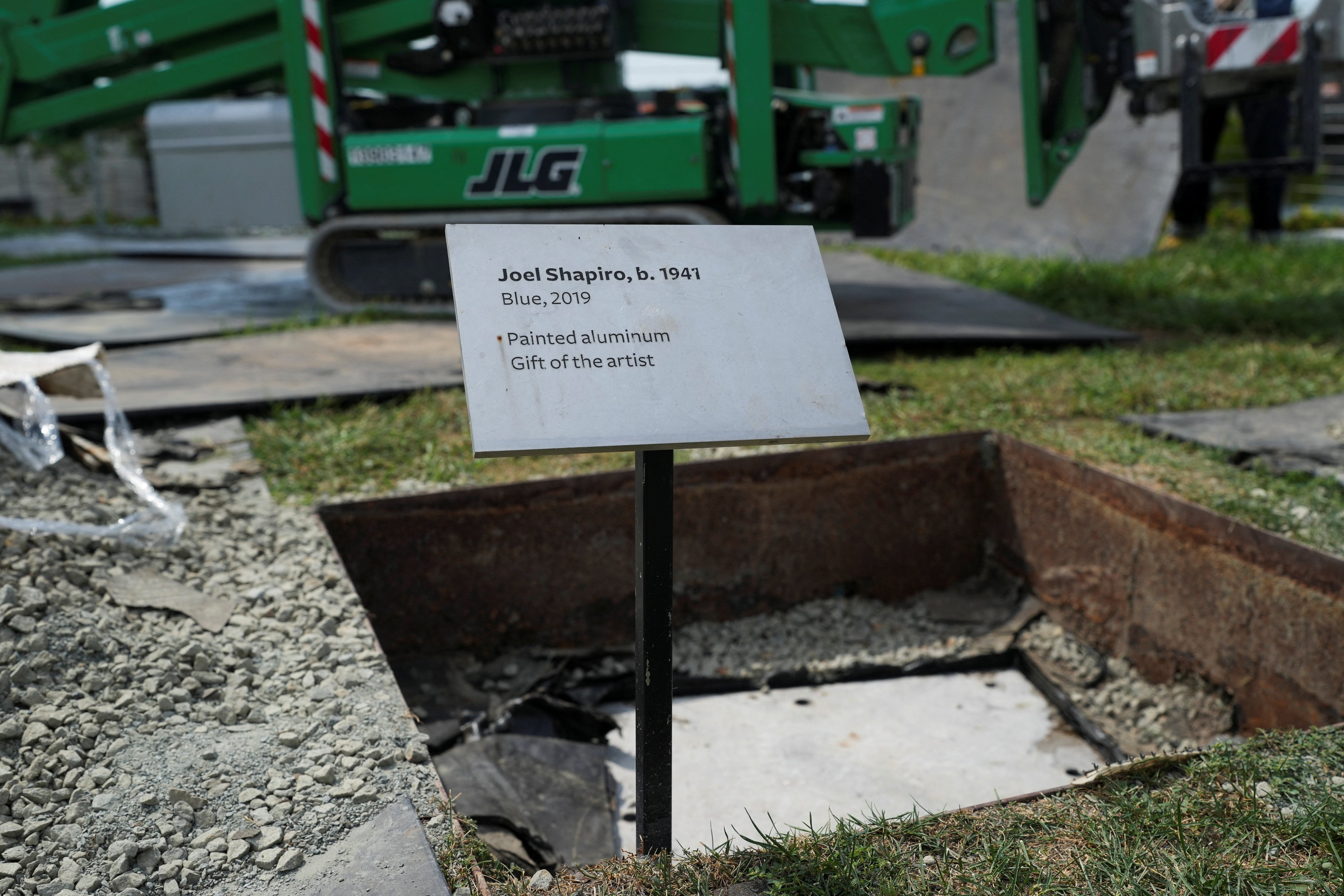 Shapiro’s site-specific piece for the venue was torn down ‘at the behest of a petulant crybaby,’ according to public art advocates