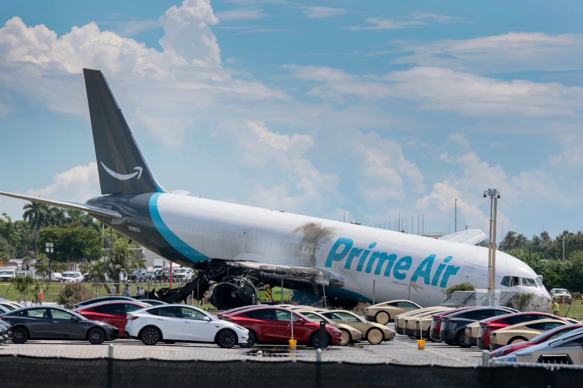 Miami Amazon plane crash caused ‘utter devastation’ and left van ‘torn apart’