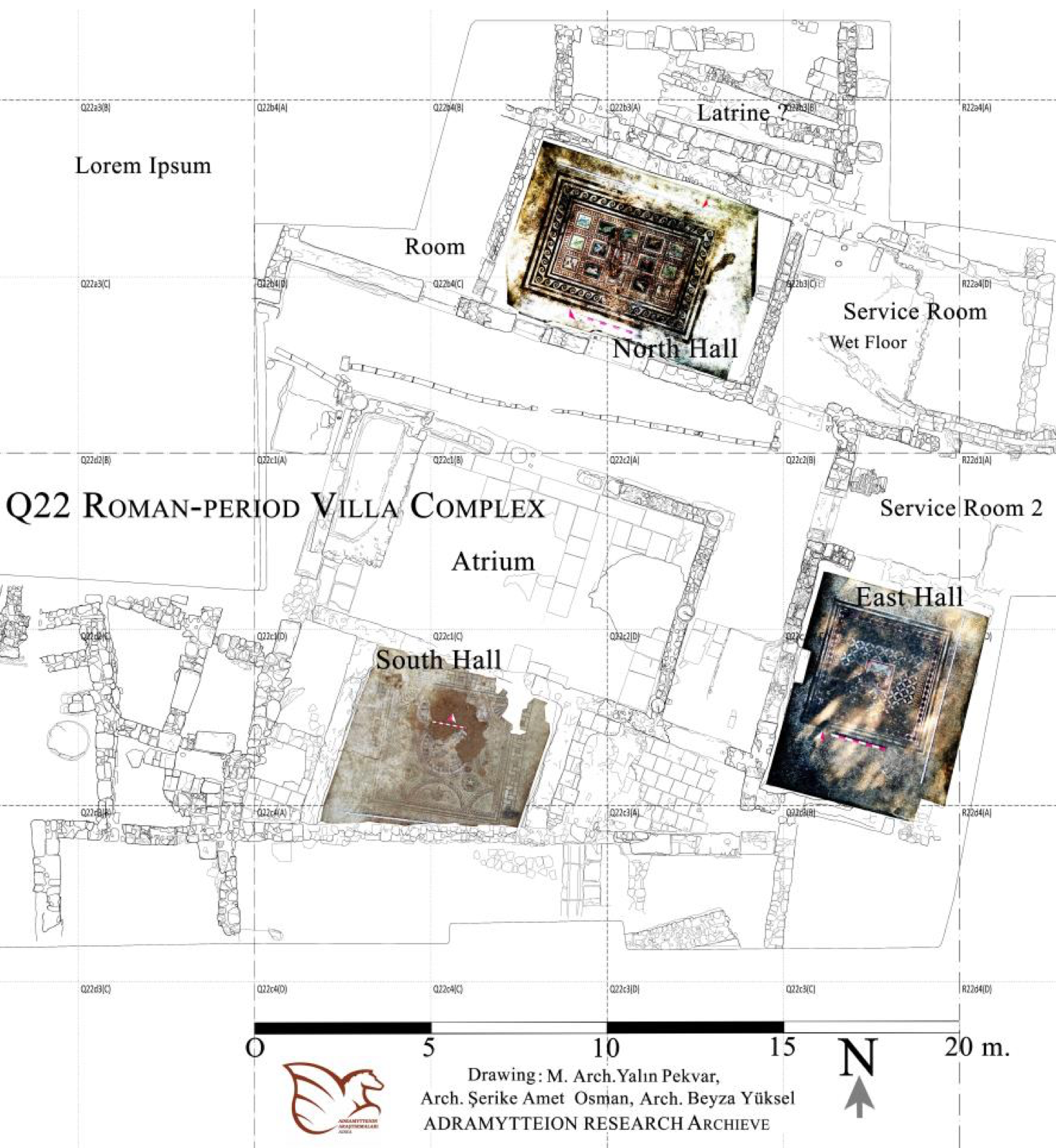 Roman villa complex