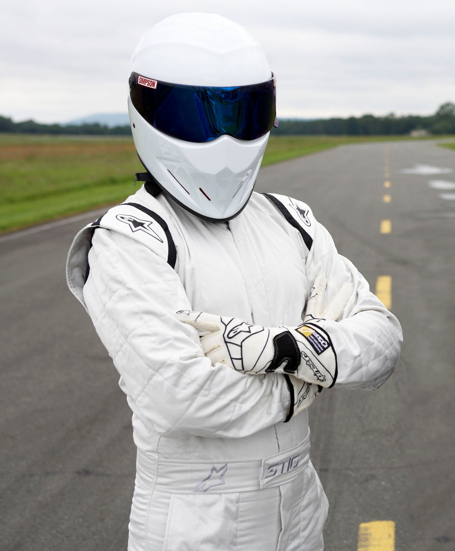 The 'Top Gear' test driver known as The Stig (BBC)