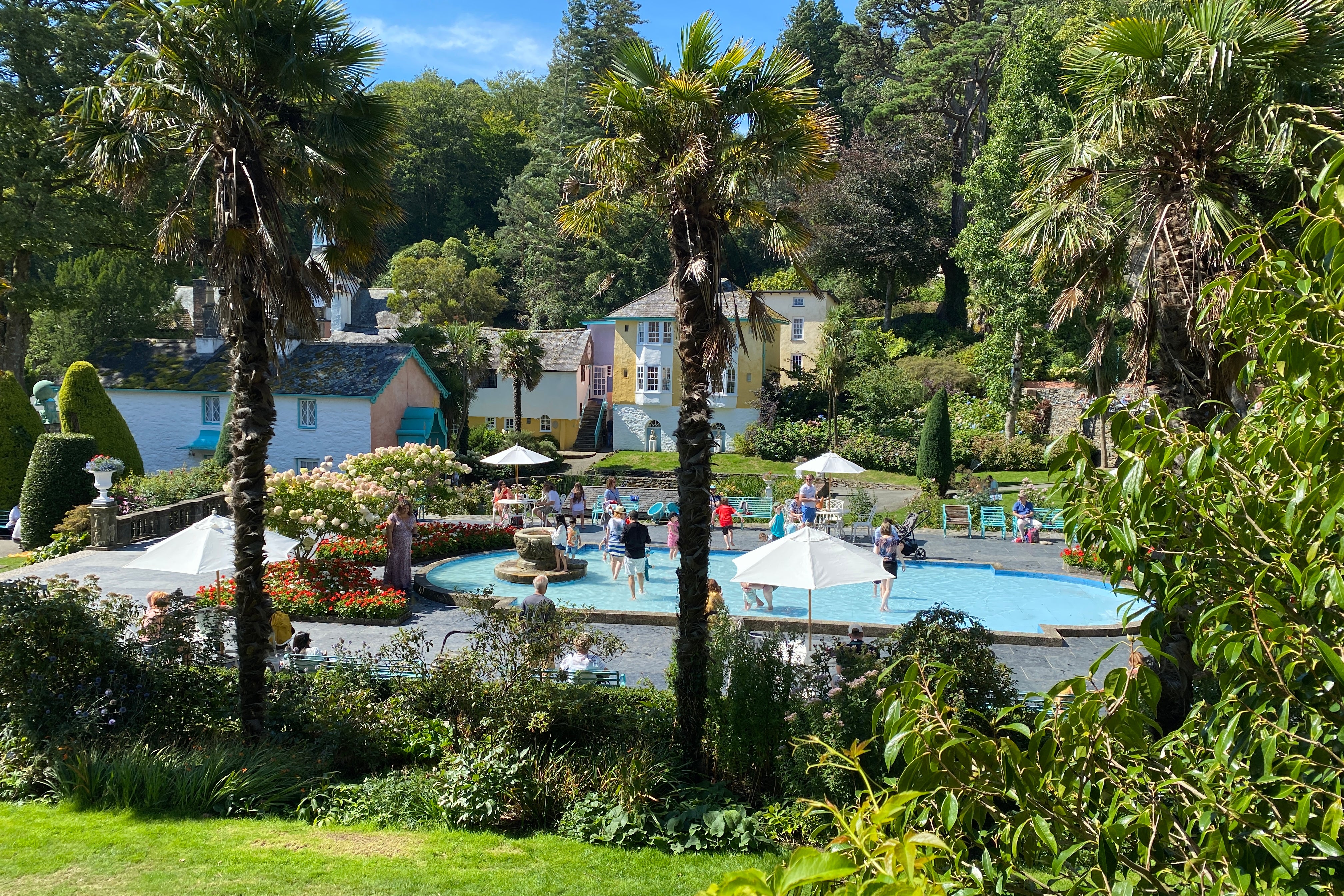 The pretty, Italian-style village of Portmeirion in Eryri national park (Nick Willis)