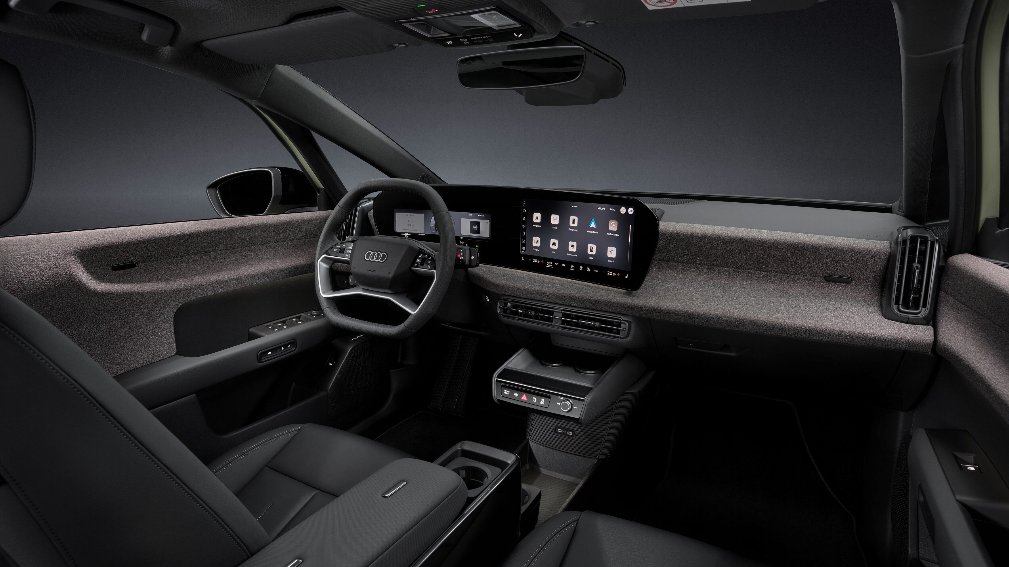 The new Audi A2 interior features some clever storage solutions and typical Audi tech – as did the original