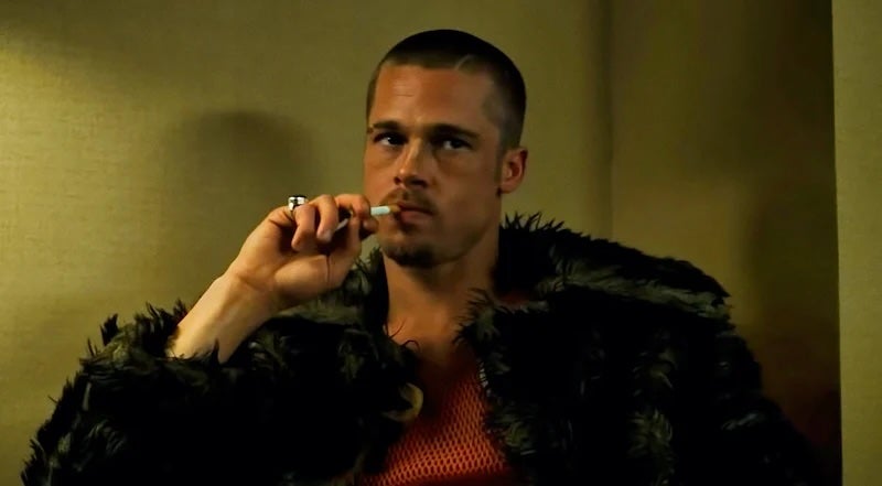 ‘He’s the reference’: Brad Pitt as Tyler Durden in ‘Fight Club’