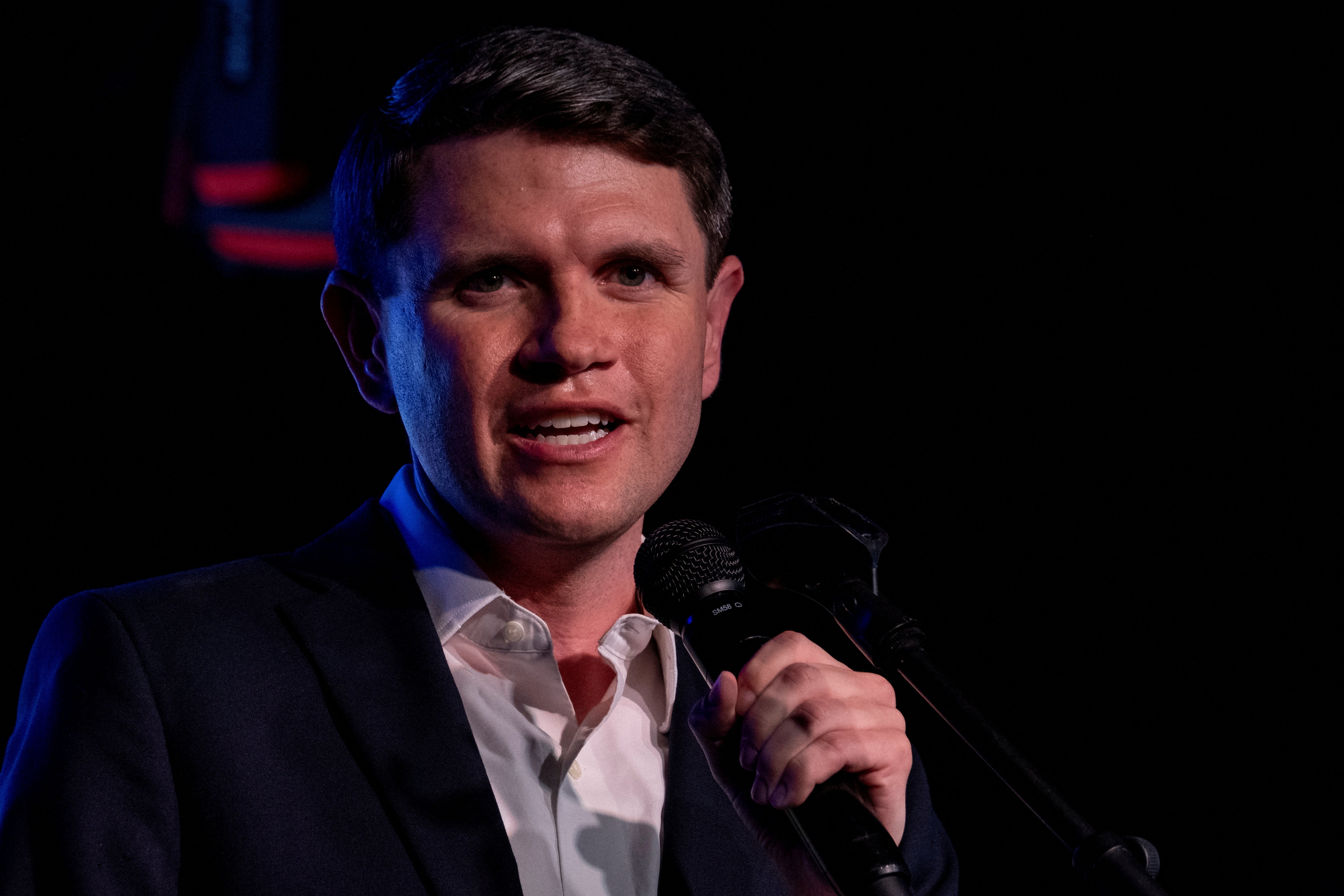 James Talarico and allied groups have spent nearly $30 million on advertising since the May runoff, compared to less than $3 million by pro-Paxton groups (Reuters)