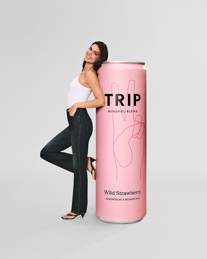 Kendall Jenner Joins TRIP, the World's Leading Calming Drinks Brand, as Global Ambassador