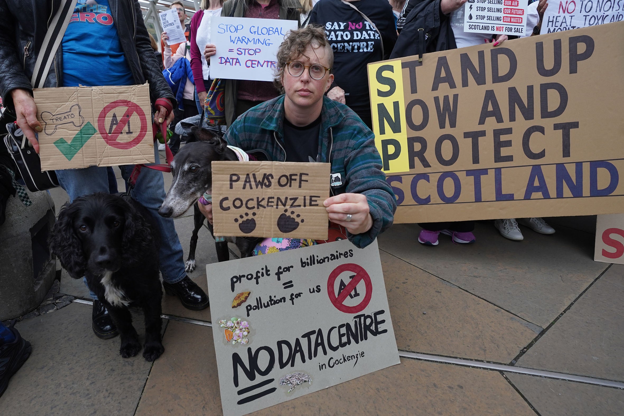Campaigners want the Scottish Government to impose a moratorium on new hyperscale data centres. (Stewart Attwood/PA)