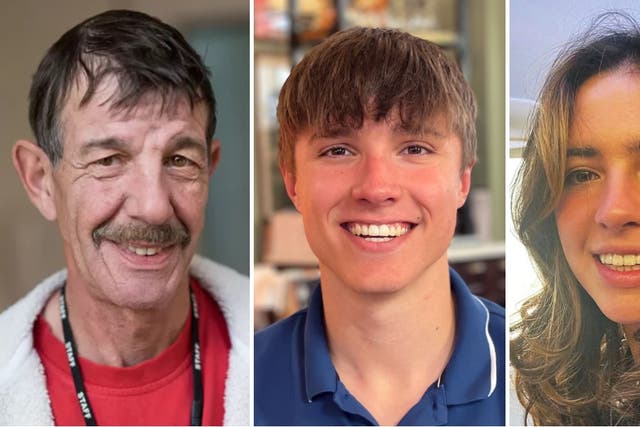 Victims Ian Coates, Barnaby Webber and Grace O’Malley-Kumar