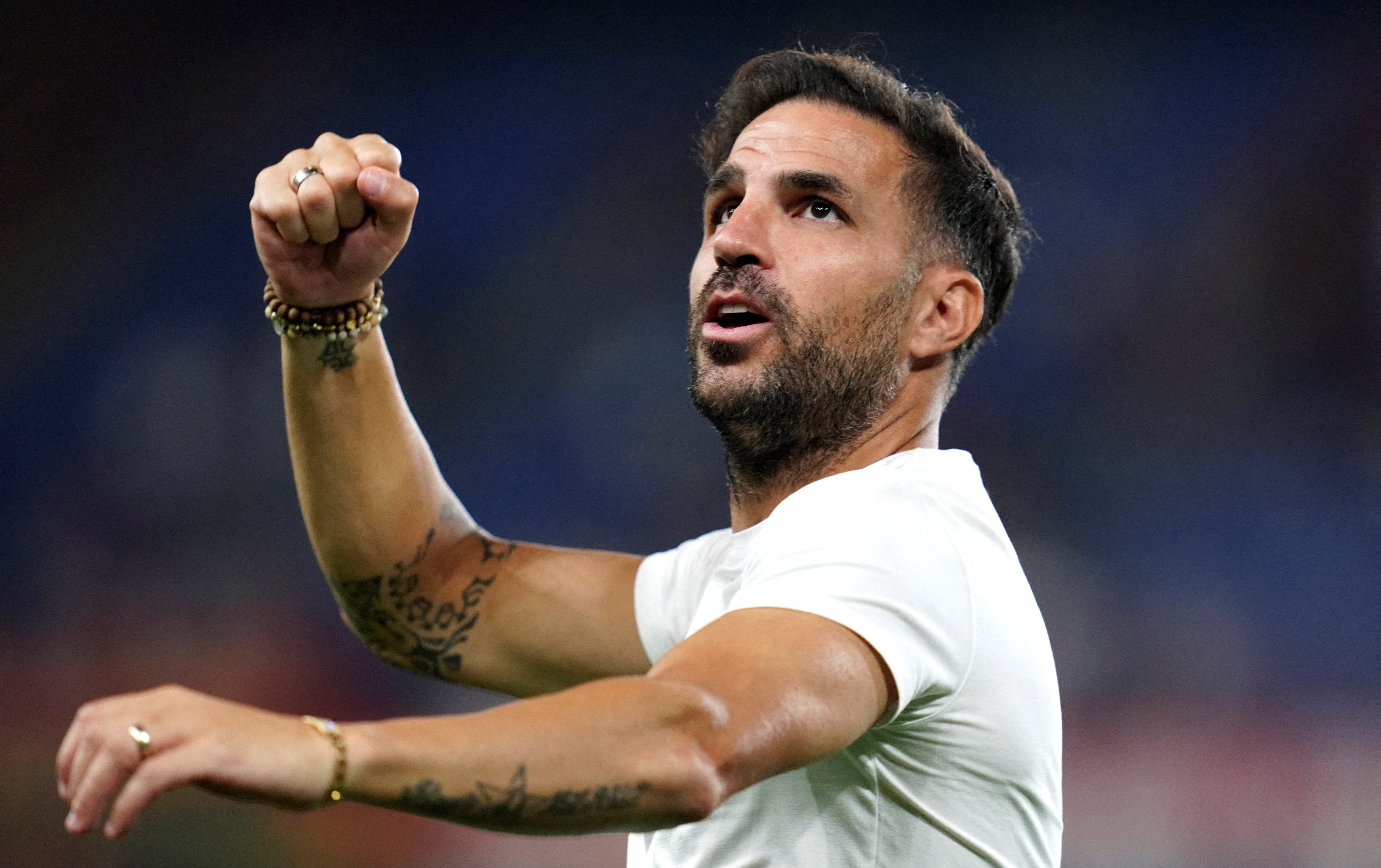 Como's men team is managed by Cesc Fabregas