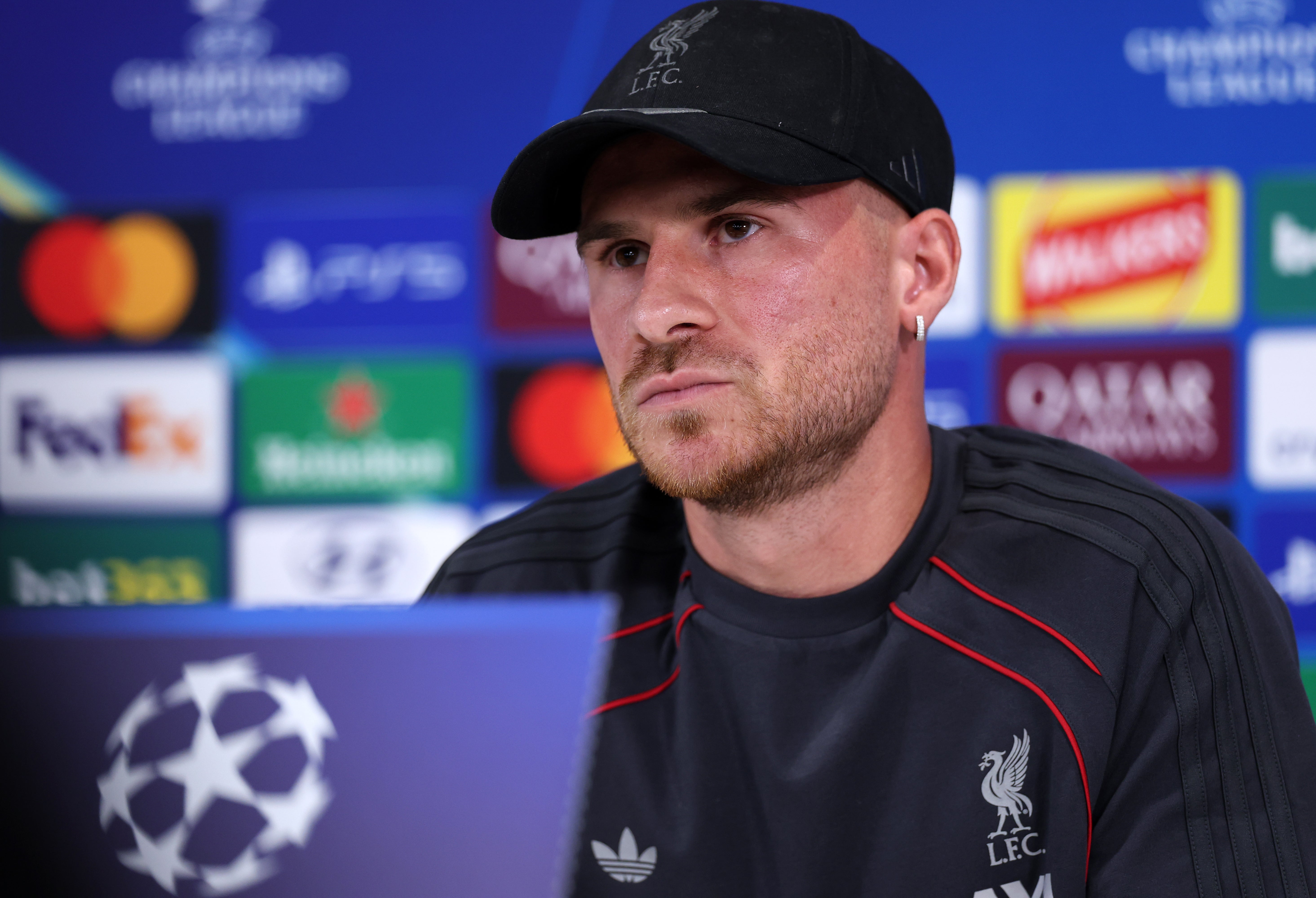 Alexis Mac Allister was speaking to the media ahead of LIverpool's Champions League opener against Atletico Madrid