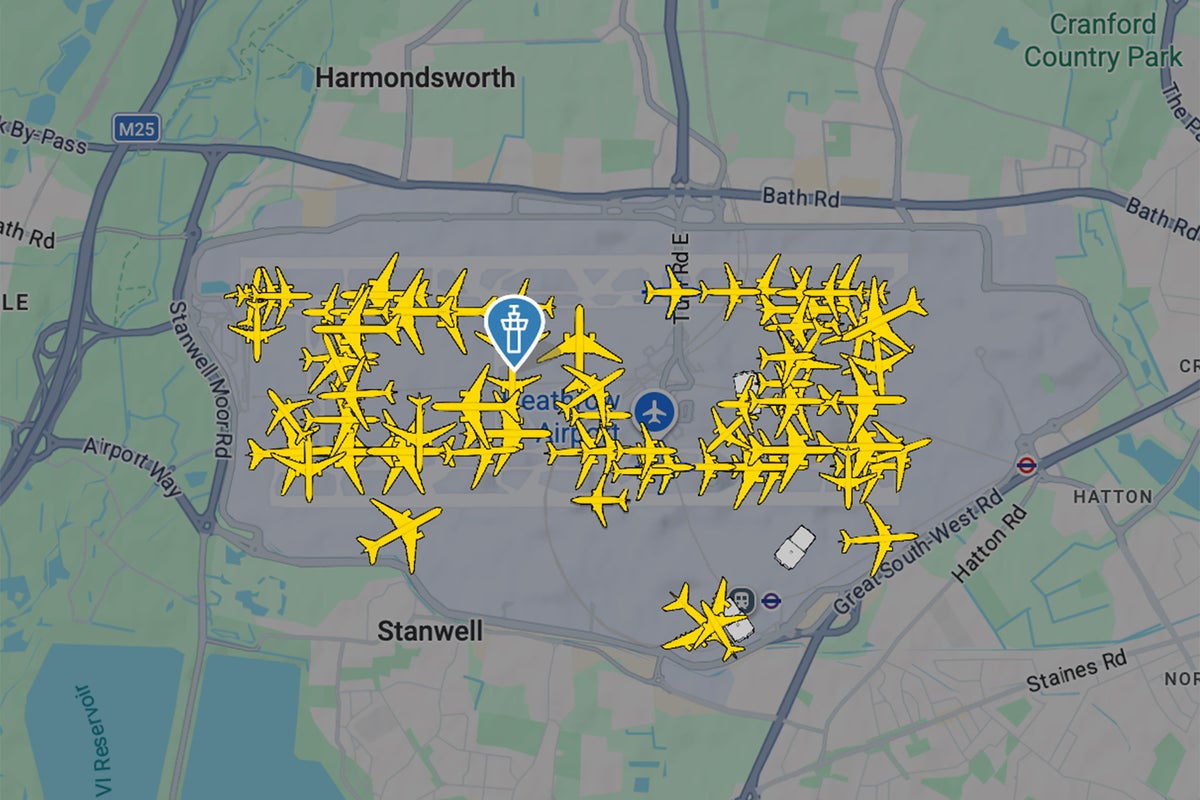 Full list of affected airports as flight chaos hits UK
