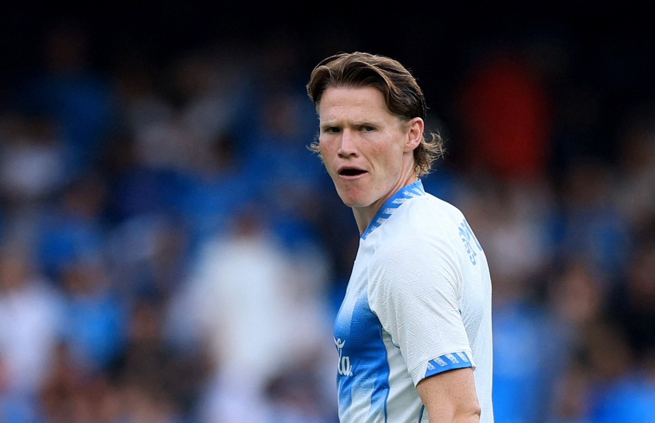 McTominay is expected to be available to play for Napoli after the international break