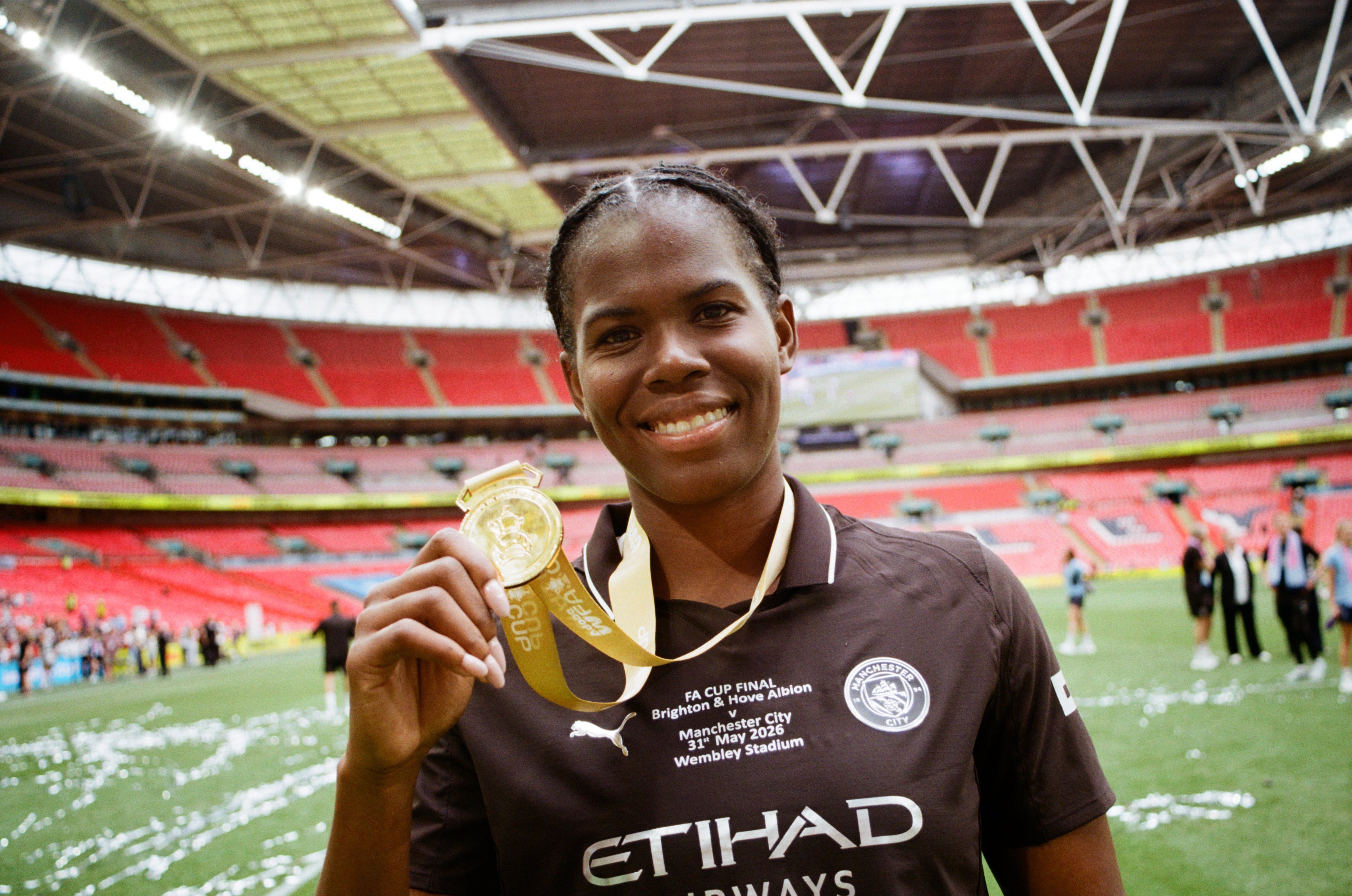 Khadija Shaw could stand among the favourites after firing Manchester City to a WSL and FA Cup double