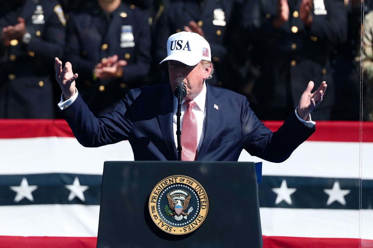 Trump claims firefighters carried him away from Ground Zero right after 9/11