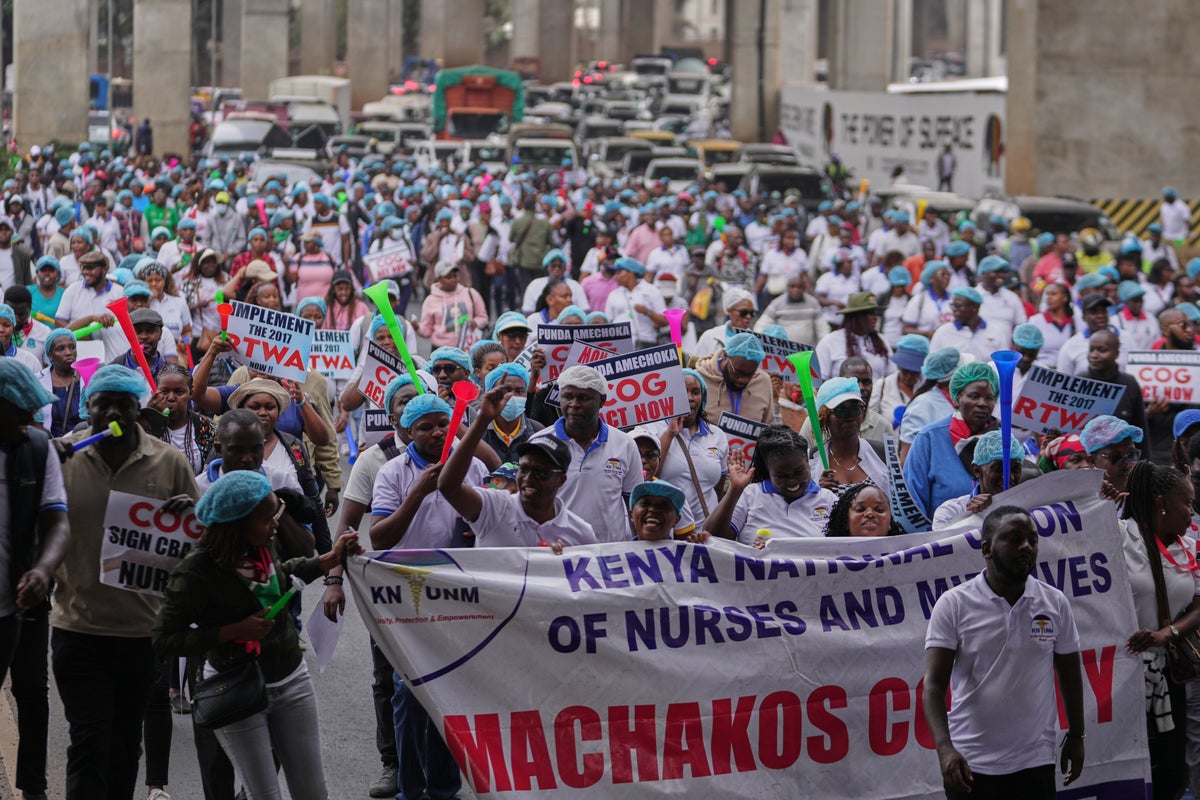Kenyan doctors threaten to join nurses’ strike over hospital workload