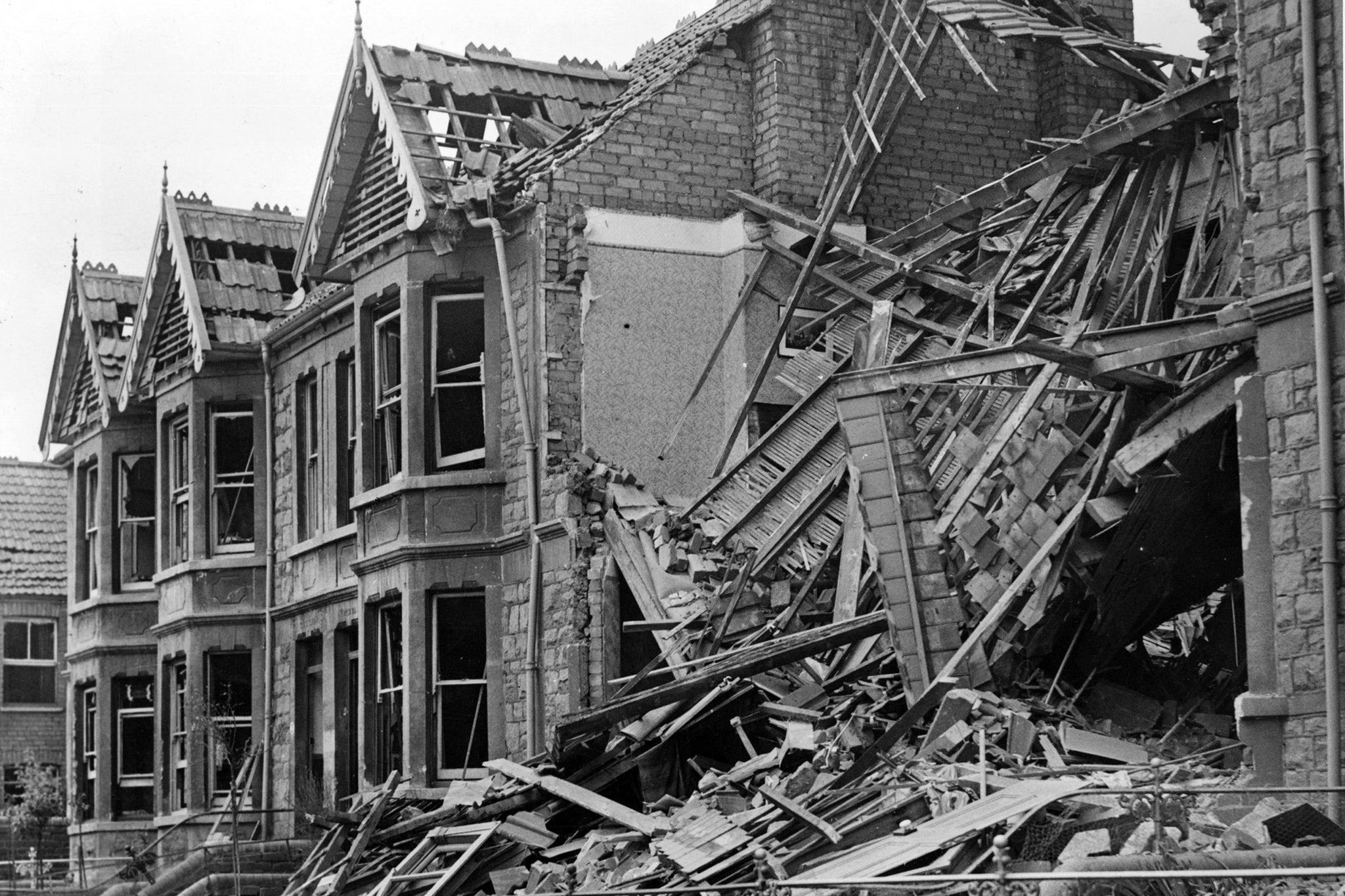 Almost 1,300 people died during the Bristol Blitz