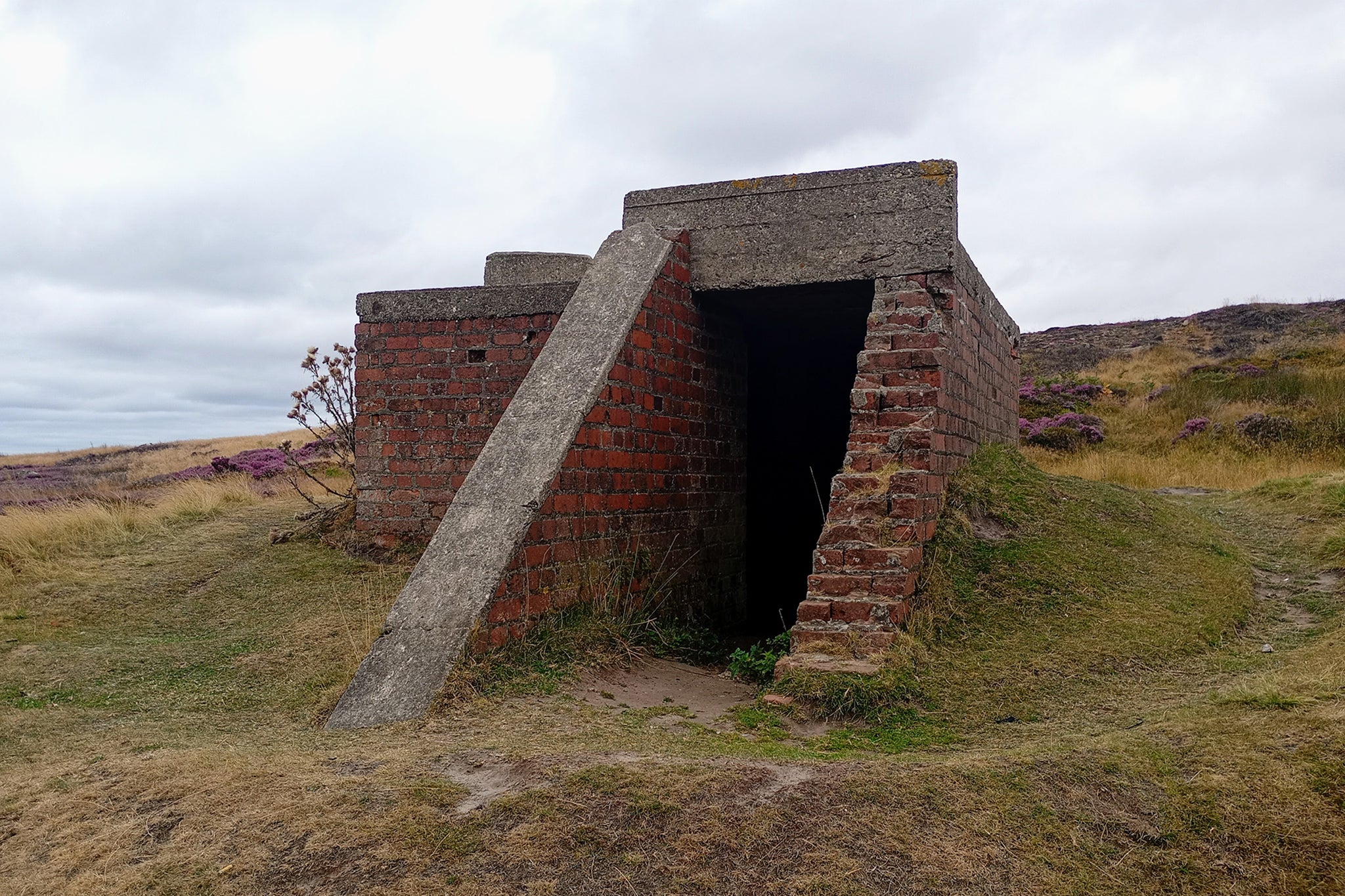 Three brick-built bunkers lined the decoy city