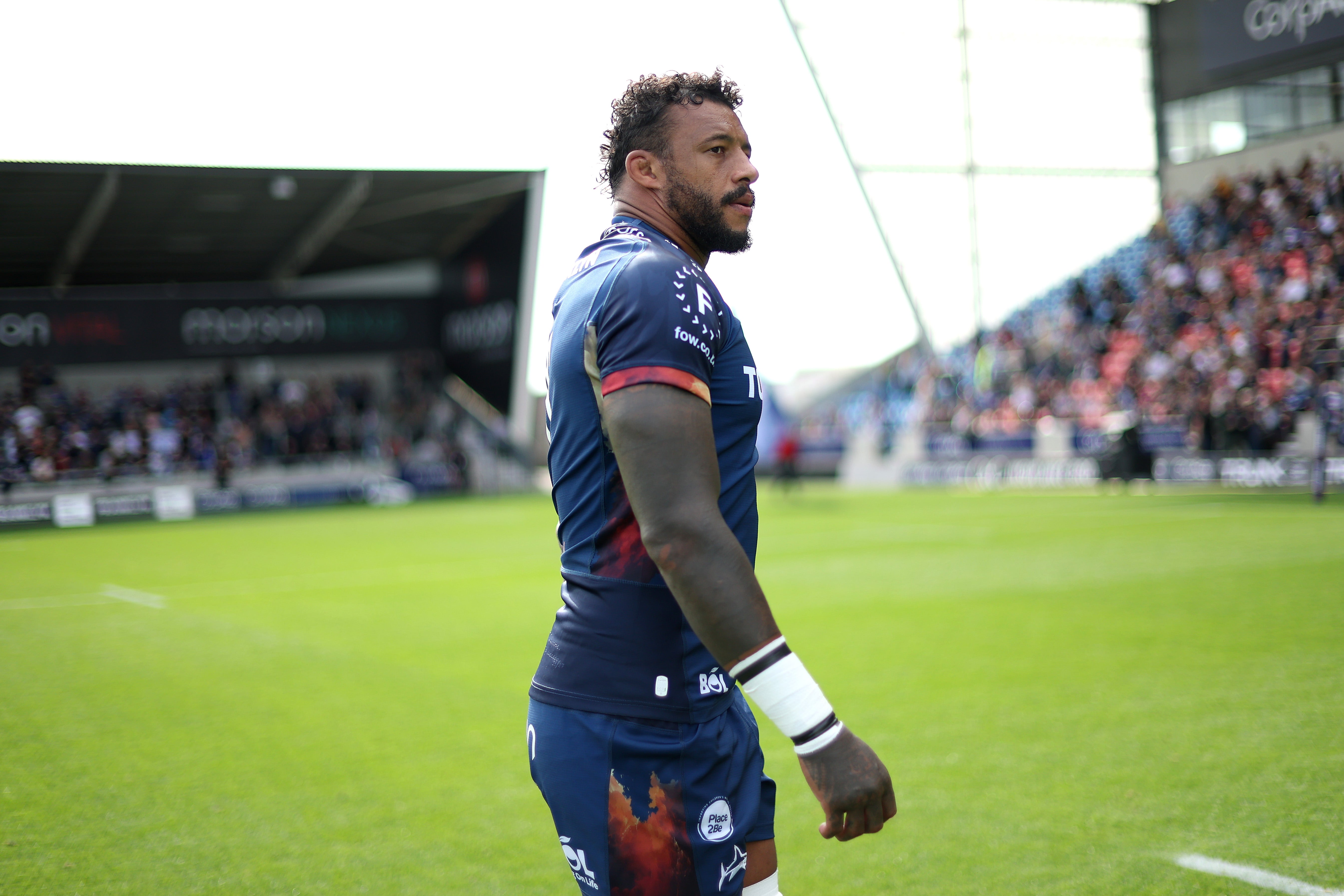 Courtney Lawes is back in the Prem with Sale