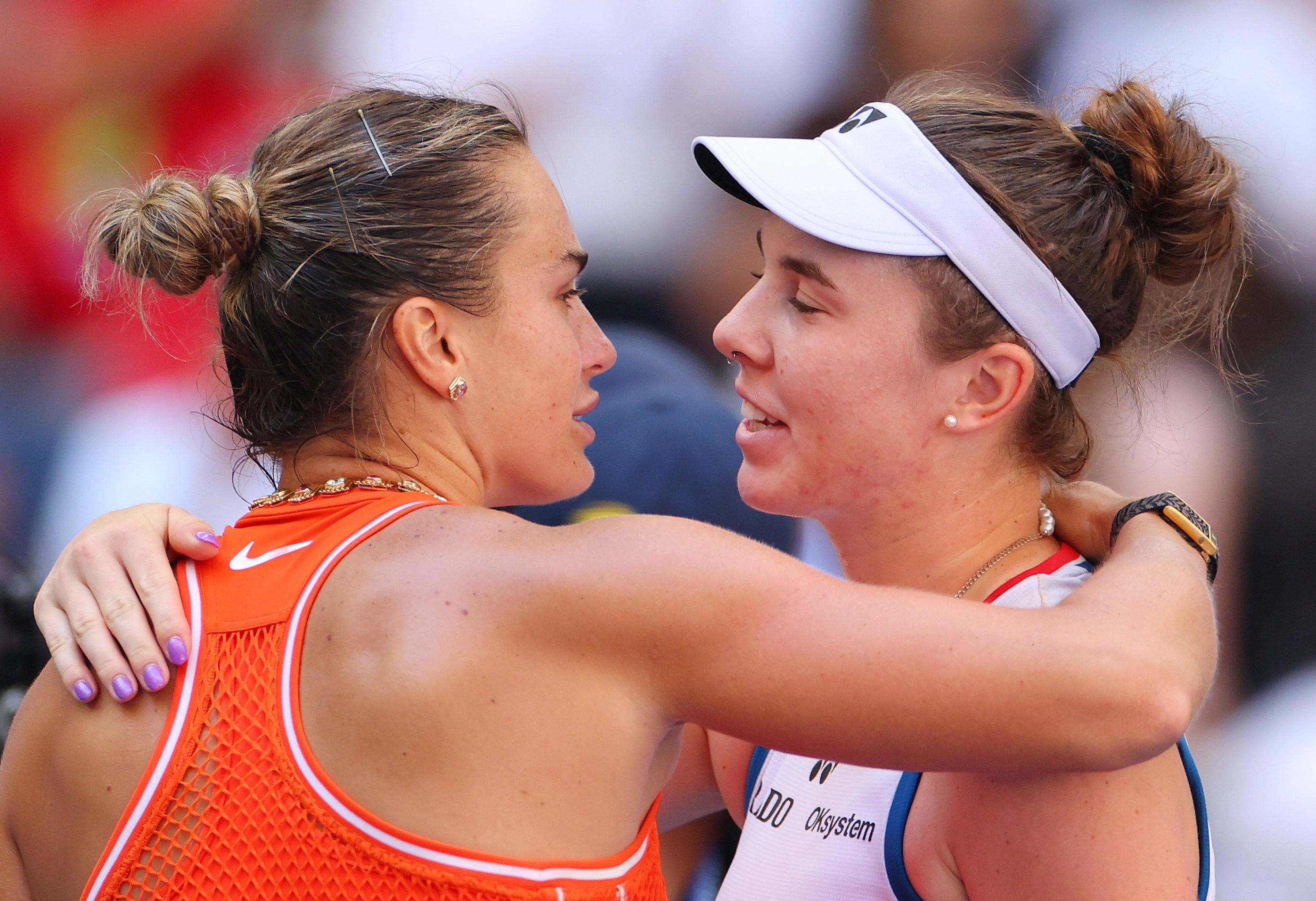 Aryna Sabalenka &lsquo;speechless&rsquo; after surviving Linda Noskova battle at US Open