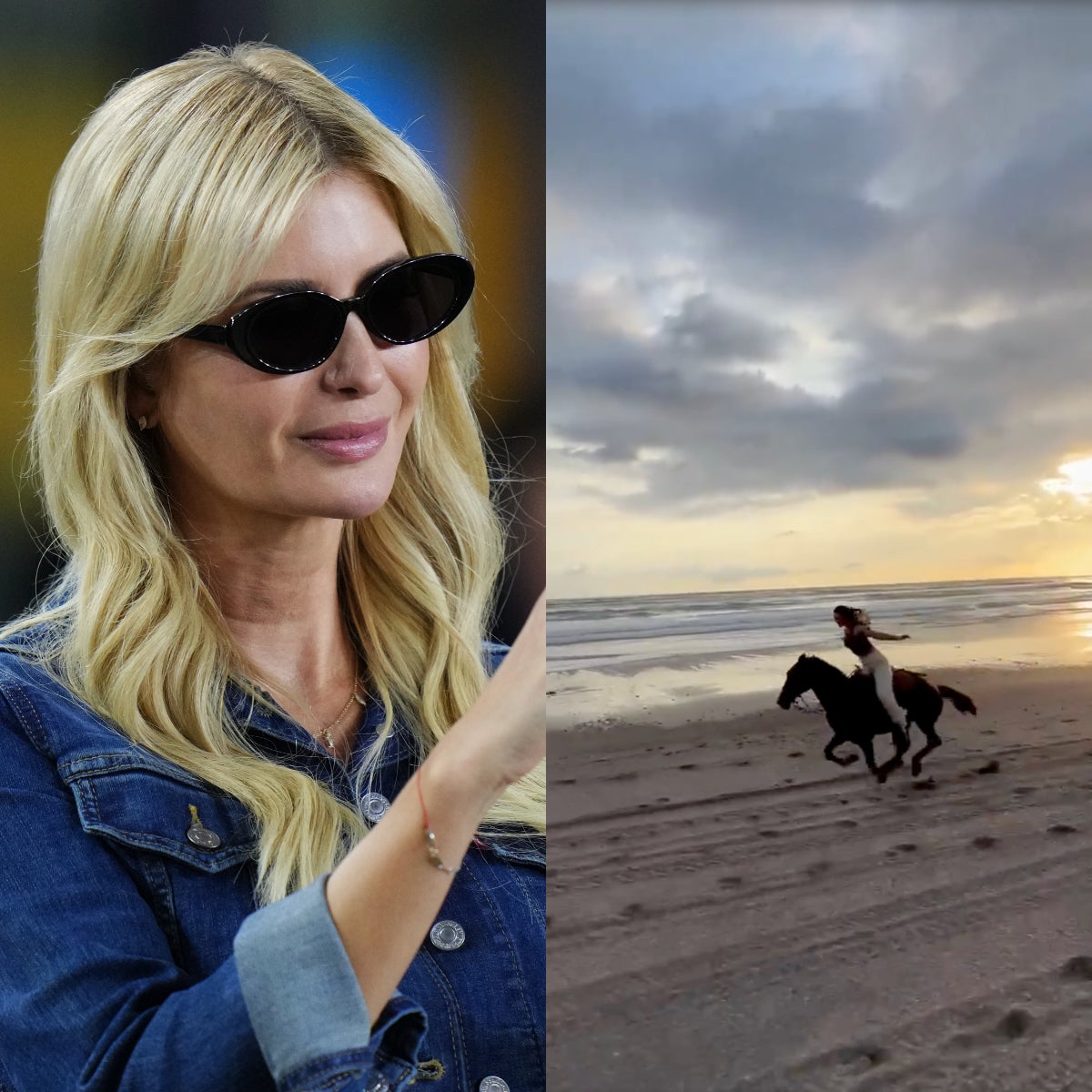 Ivanka Trump draws ire over beach horseback riding video: &lsquo;Let them eat cake&rsquo;