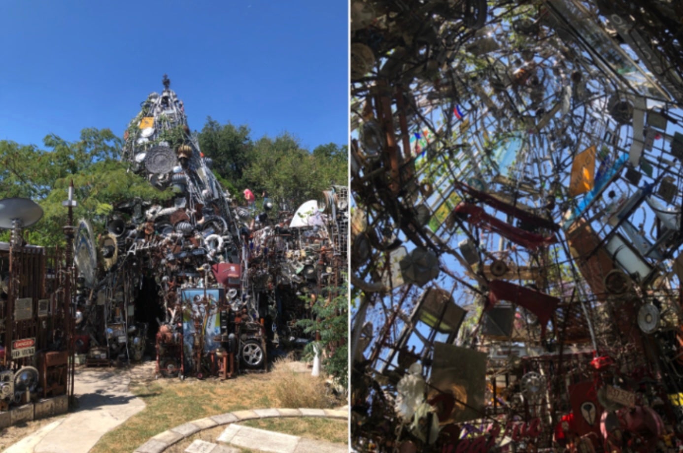 The ‘Cathedral of Junk’ is open for business in Texas – and donations are welcome