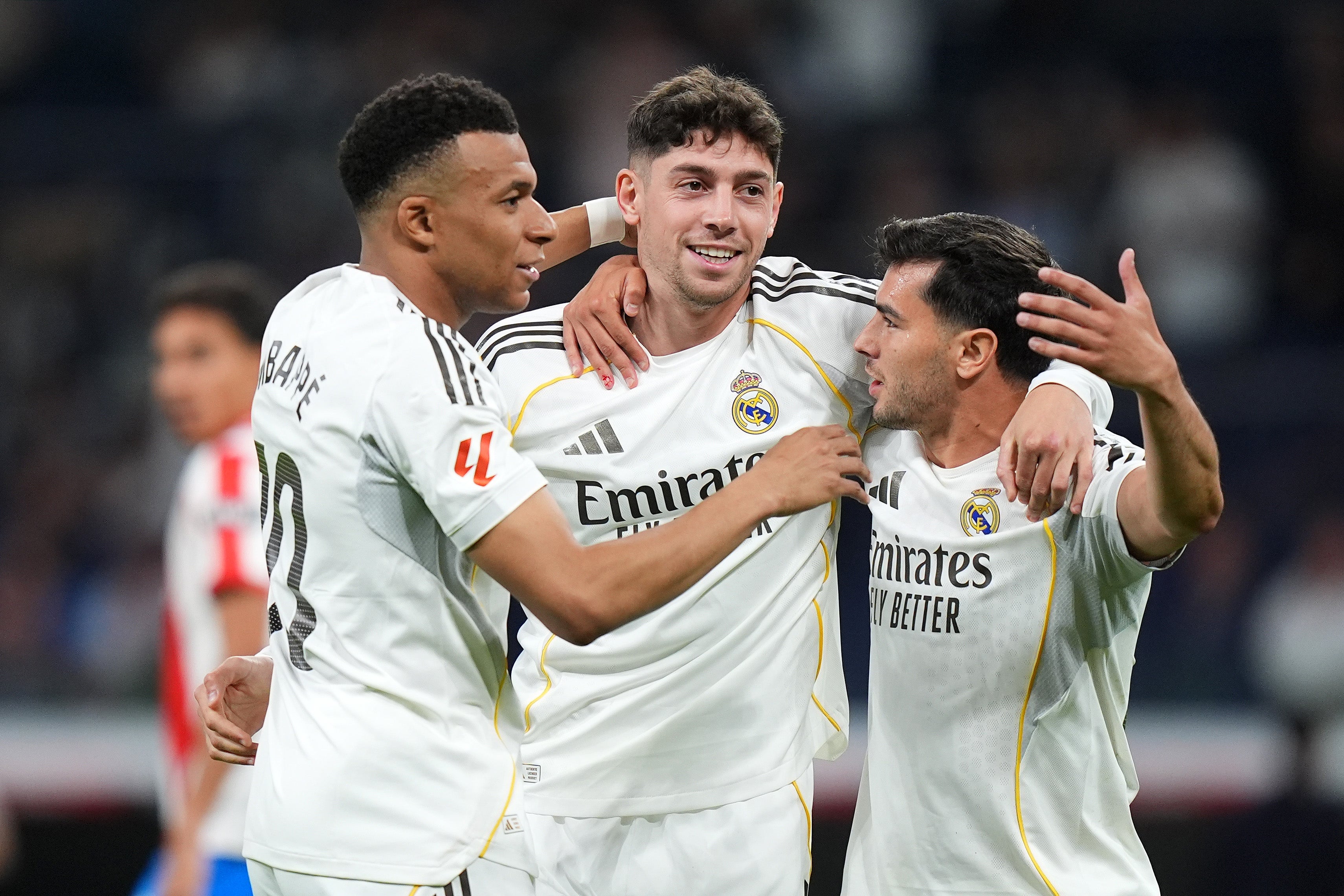 Mbappe and Valverde were on the scoresheet as real Madrid punished errors from Inter Milan
