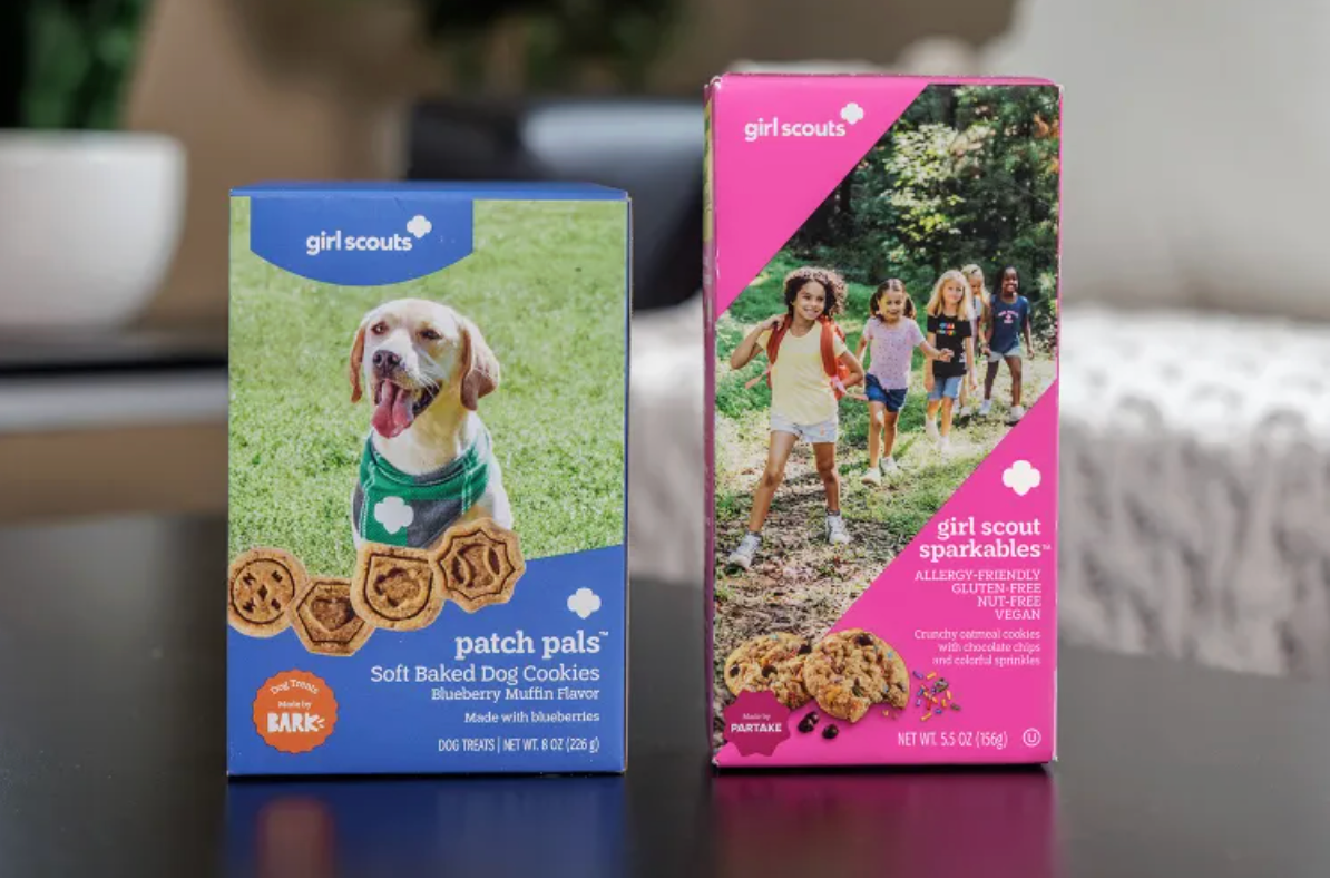 Girl Scouts is introducing its first cookie flavor for dogs