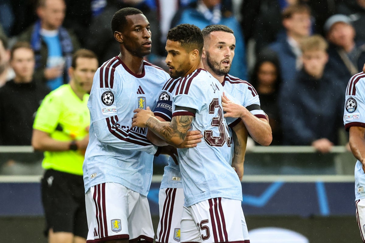Nicolas Jackson’s first Aston Villa goal caps welcome Champions League night for Unai Emery