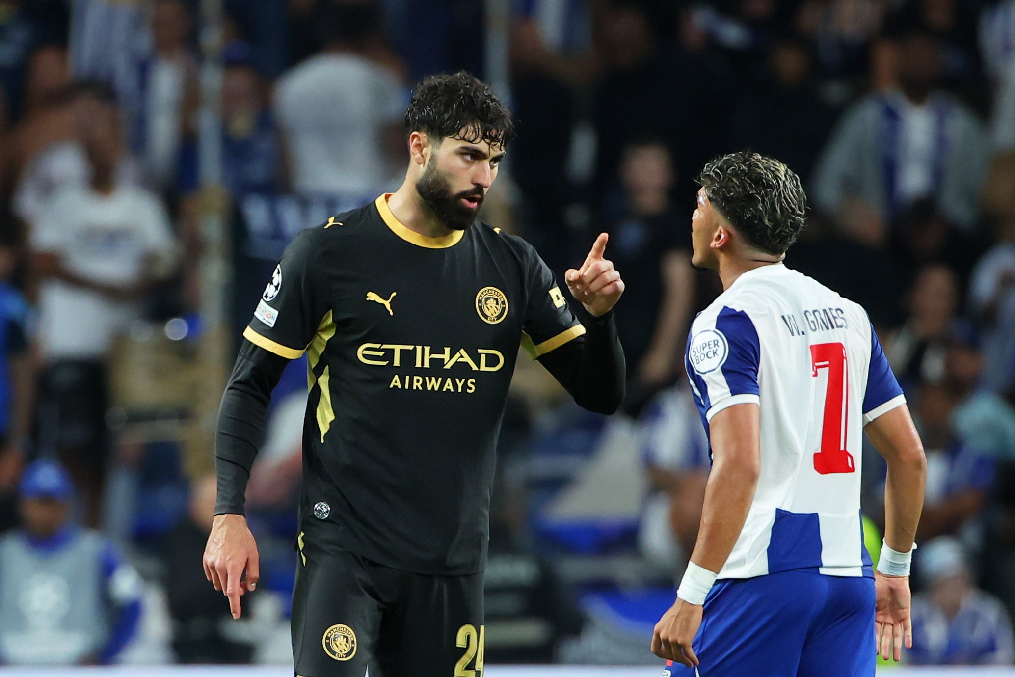 Tempers flared in Portugal