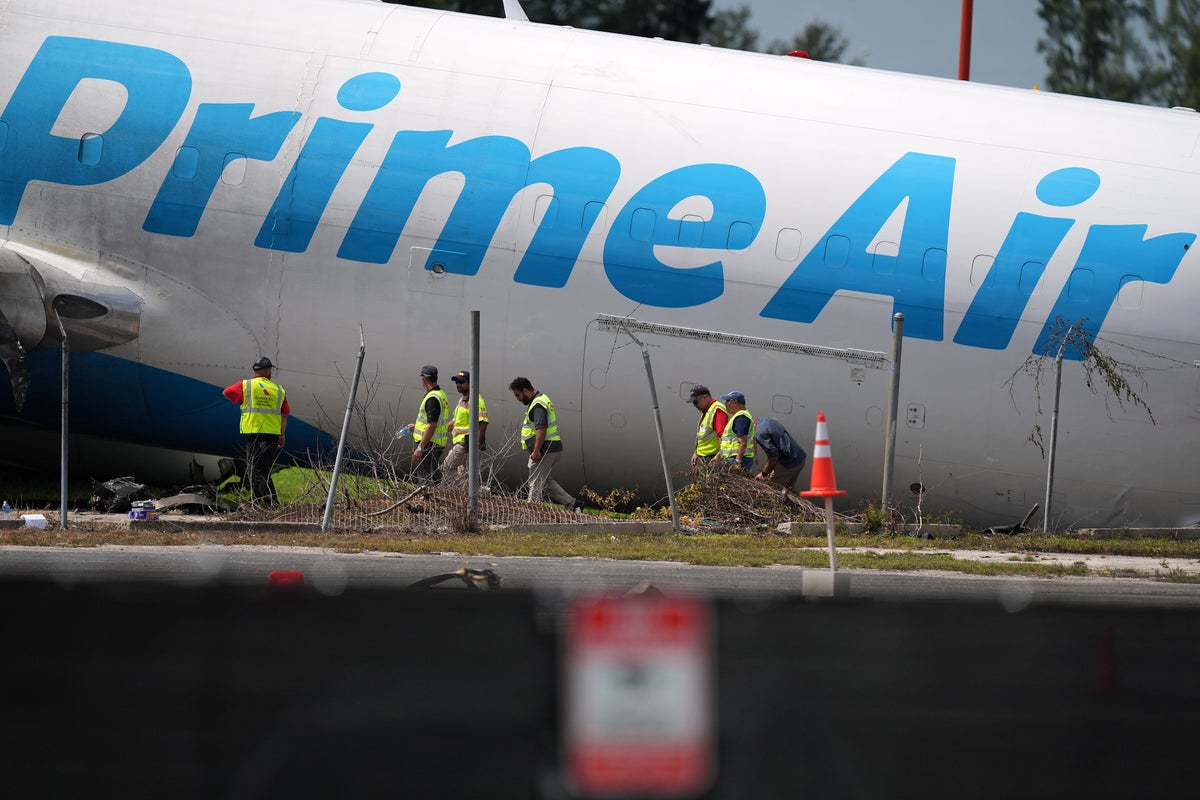 Amazon cargo plane crashes in Miami after pilot warnings of excessive speed