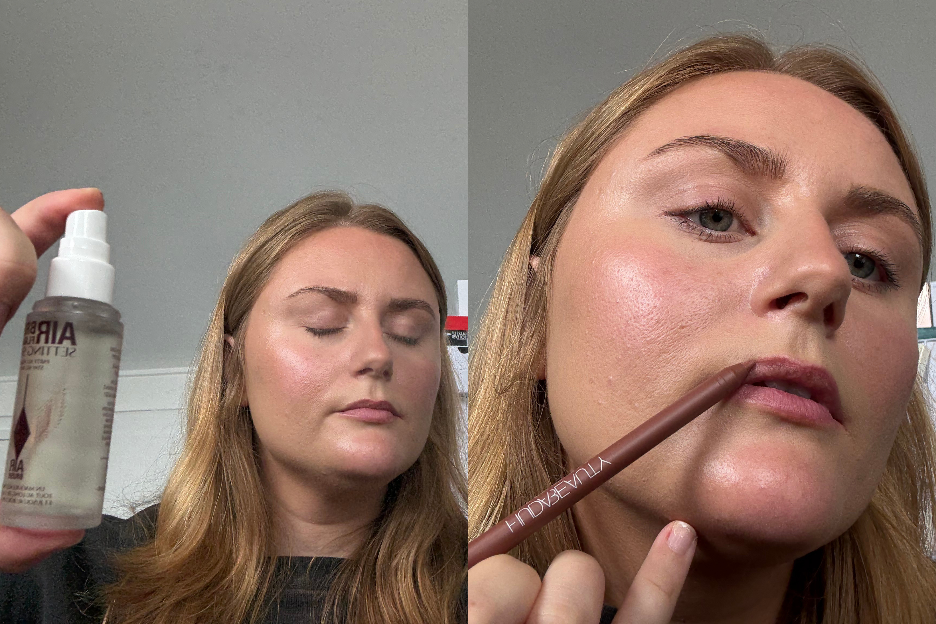 I tested the items inside, including formulas that I've previously used (Lucy Smith/The Independent)