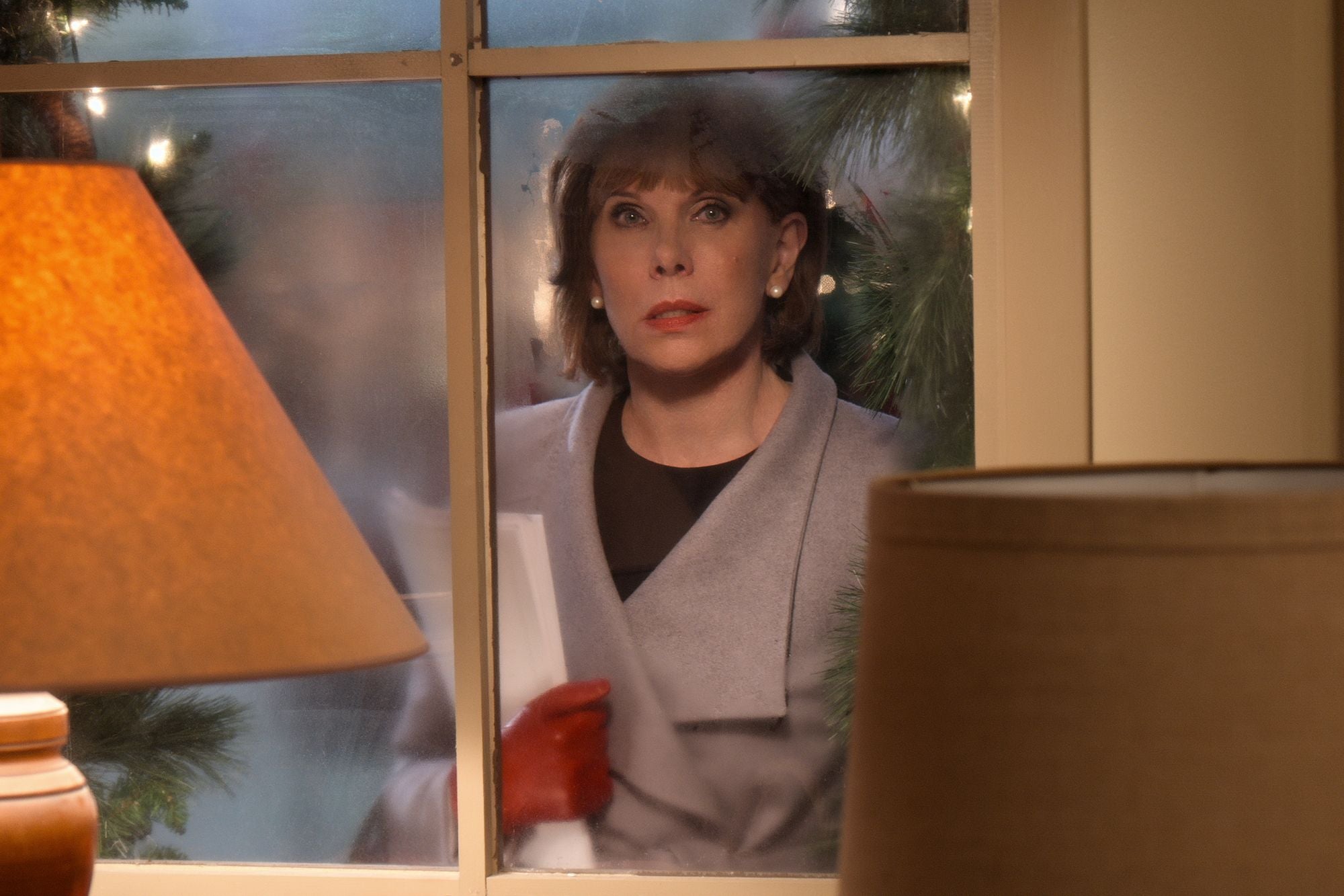 Baranski in the 2020 movie 'Christmas on the Square'