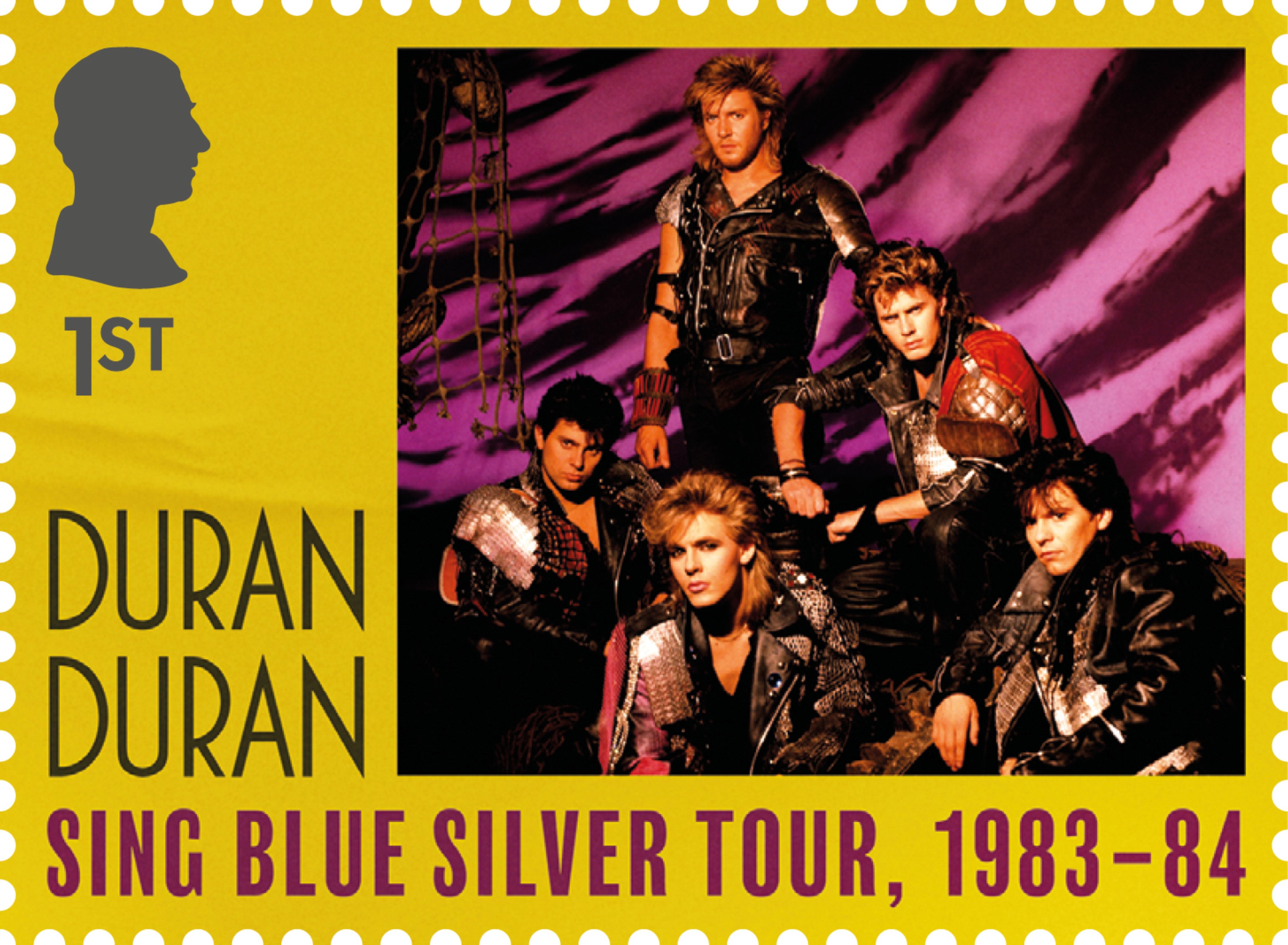 Nick Rhodes described the stamps as ‘mini masterpieces’